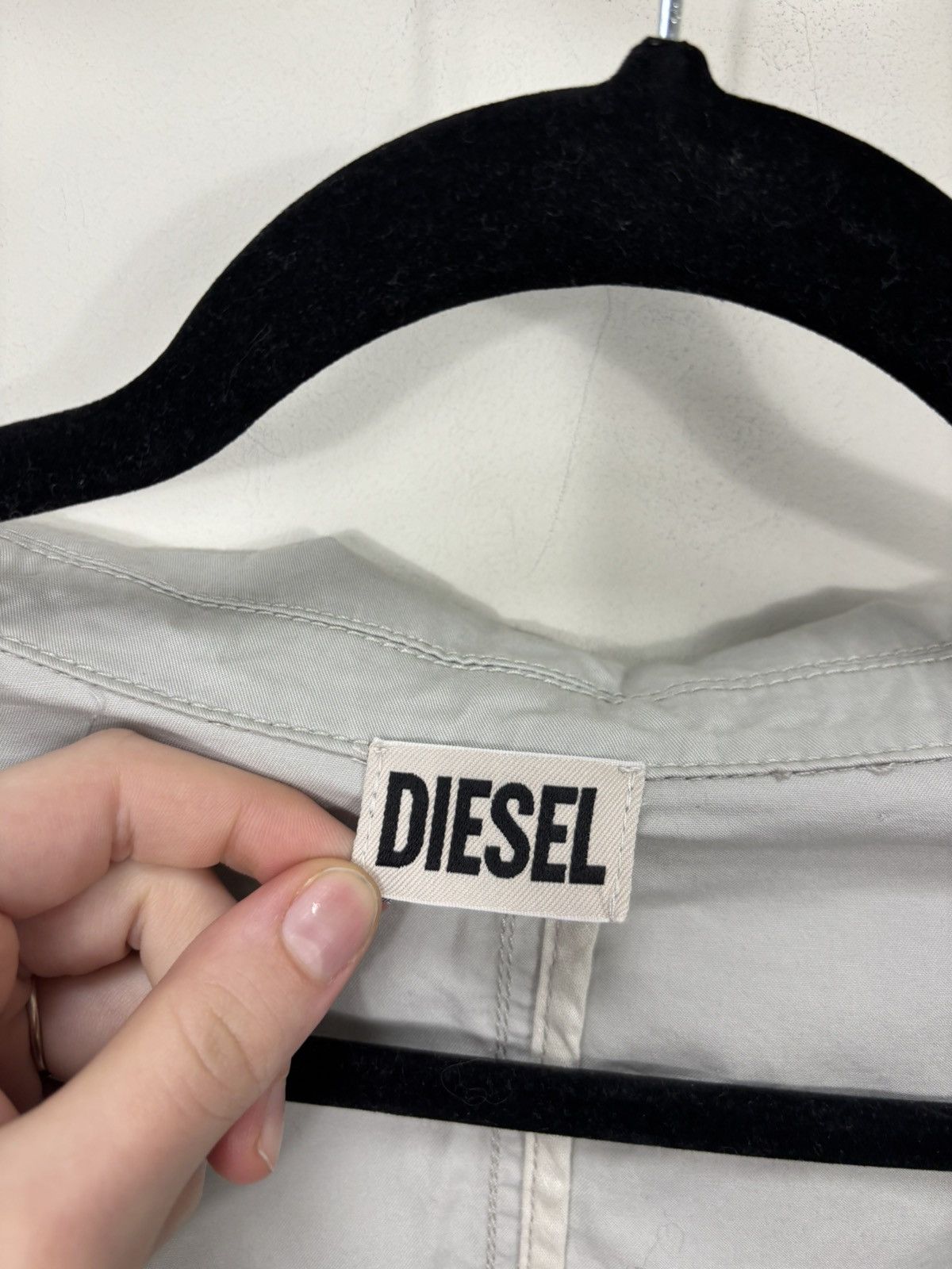 Diesel Diesel G-Velka NWT Women’s Grey Avant Garde Blazer Jacket Size L / US 10 / IT 46 - 13 Thumbnail