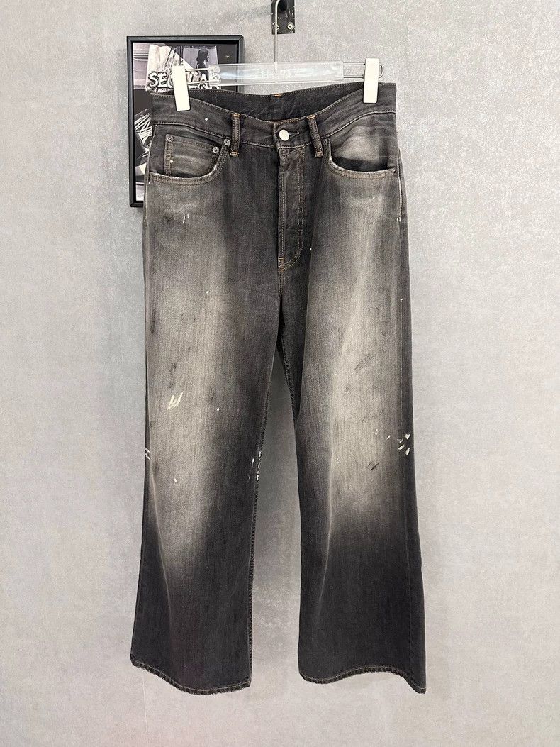 acne studios Splash ink to stain the jeans