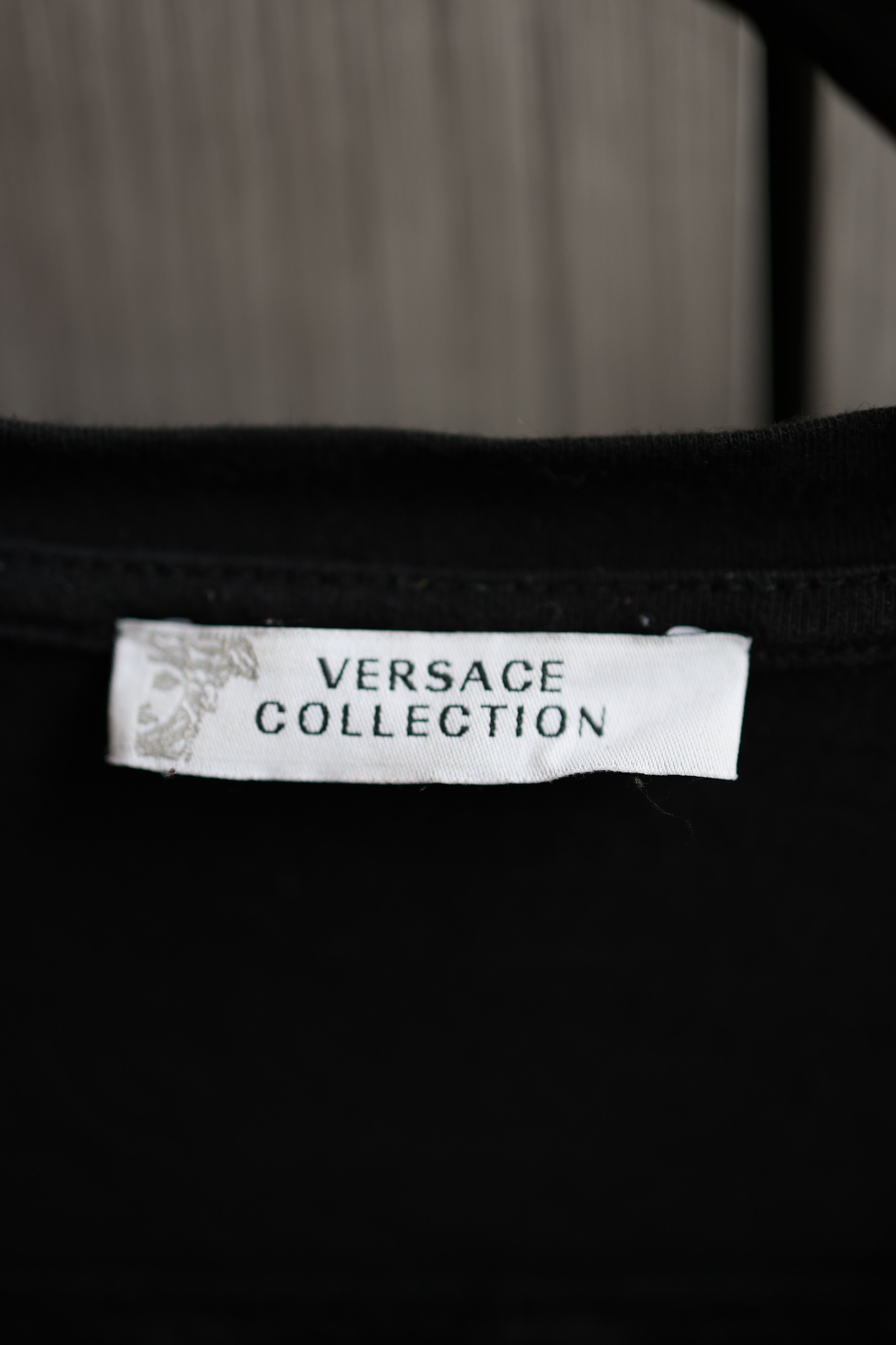 Versace Versace Collection Baroque Graphic Tee - Black - Size XL Size US XL / EU 56 / 4 - 4 Thumbnail