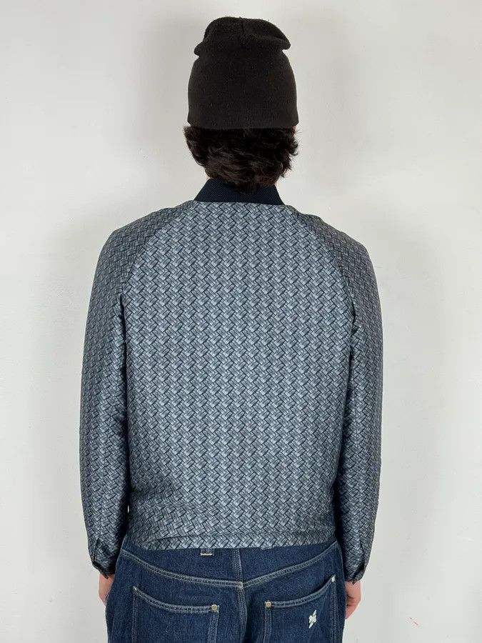 Emporio Armani SS2019 Emporio Armani Blue Wavy Light Abstract Jacket Size US M / EU 48-50 / 2 - 2 Thumbnail
