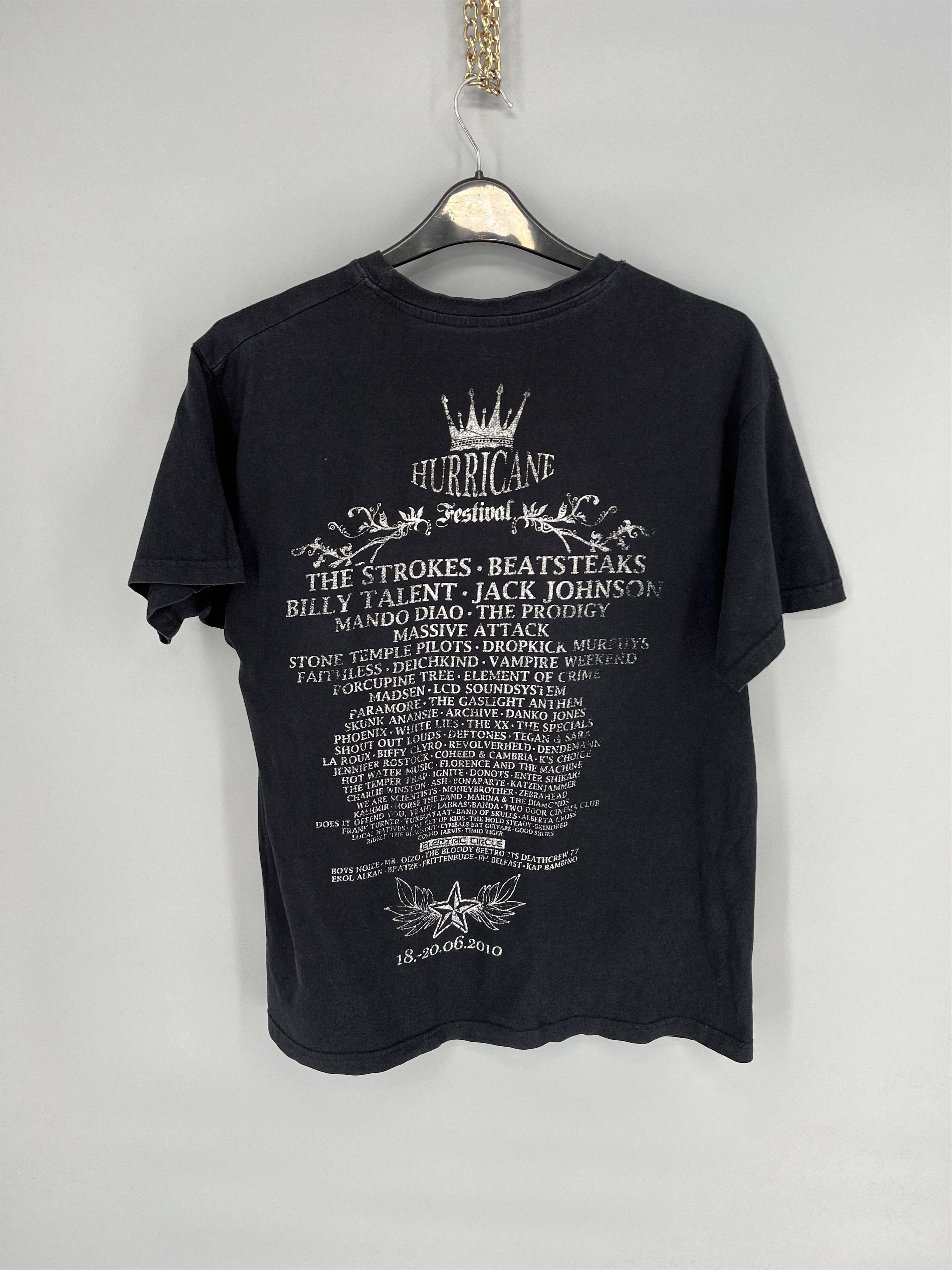 Band Tees Vintage Y2K Hurricane Over Yhe Edge Band Tees Size US L / EU 52-54 / 3 - 9 Thumbnail