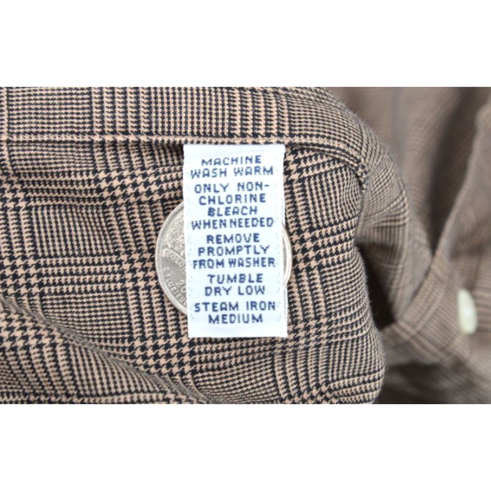 Ralph Lauren VINTAGE Ralph Lauren Blake Shirt Men's Large Brown Plaid Button-Up Polo Pony Preppy 90s Mens Large Brown Plaid Size US L / EU 52-54 / 3 - 6 Thumbnail