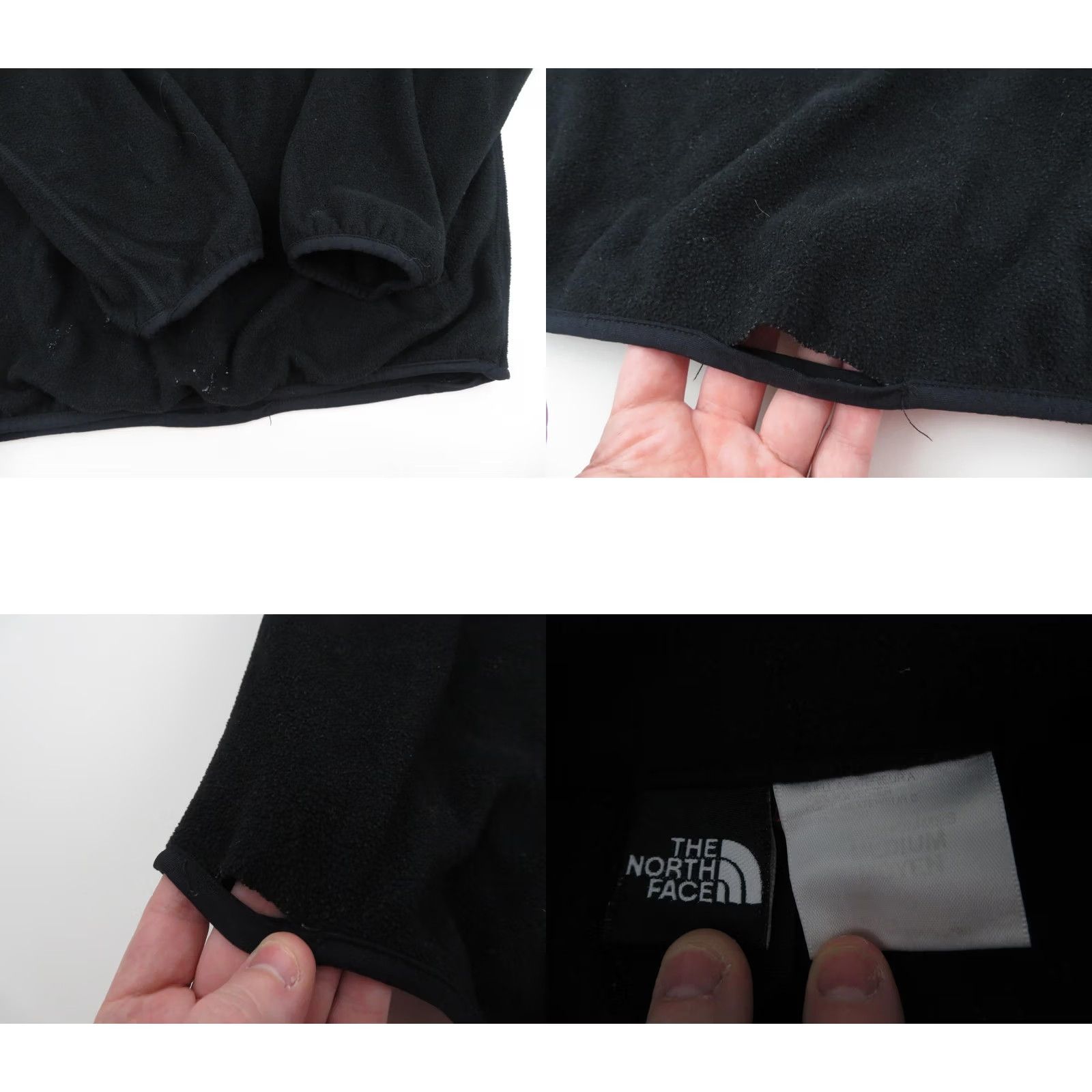 The North Face VINTAGE The North Face Mens Synchilla Snap Pullover Jacket Black M Size US M / EU 48-50 / 2 - 8 Thumbnail