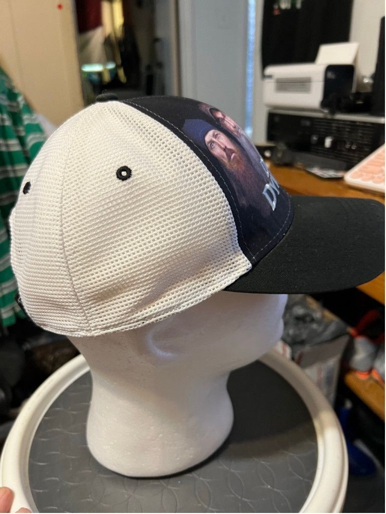 Other Men's Duck Dynasty Black White Mesh Trucker Hat One Size Size ONE SIZE - 4 Thumbnail