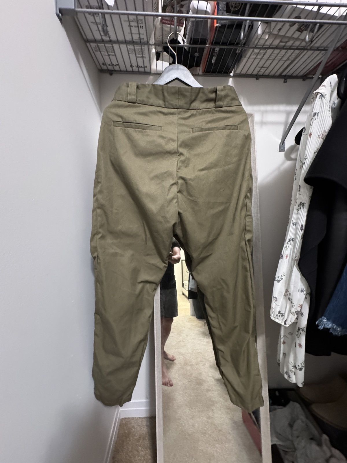 Hed Mayner Hed Mayner Pleated Trousers Olive Wide Leg Size 42 Size US 30 / EU 46 - 2 Thumbnail