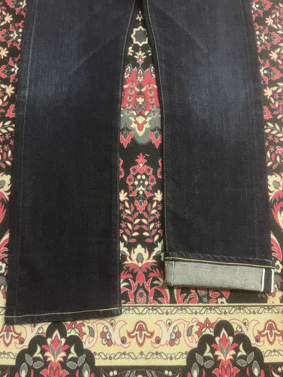 Vintage Vintage Japan Kurashiki “Betty Smith” Indigo Selvedge Jeans Size US 30 / EU 46 - 9 Thumbnail
