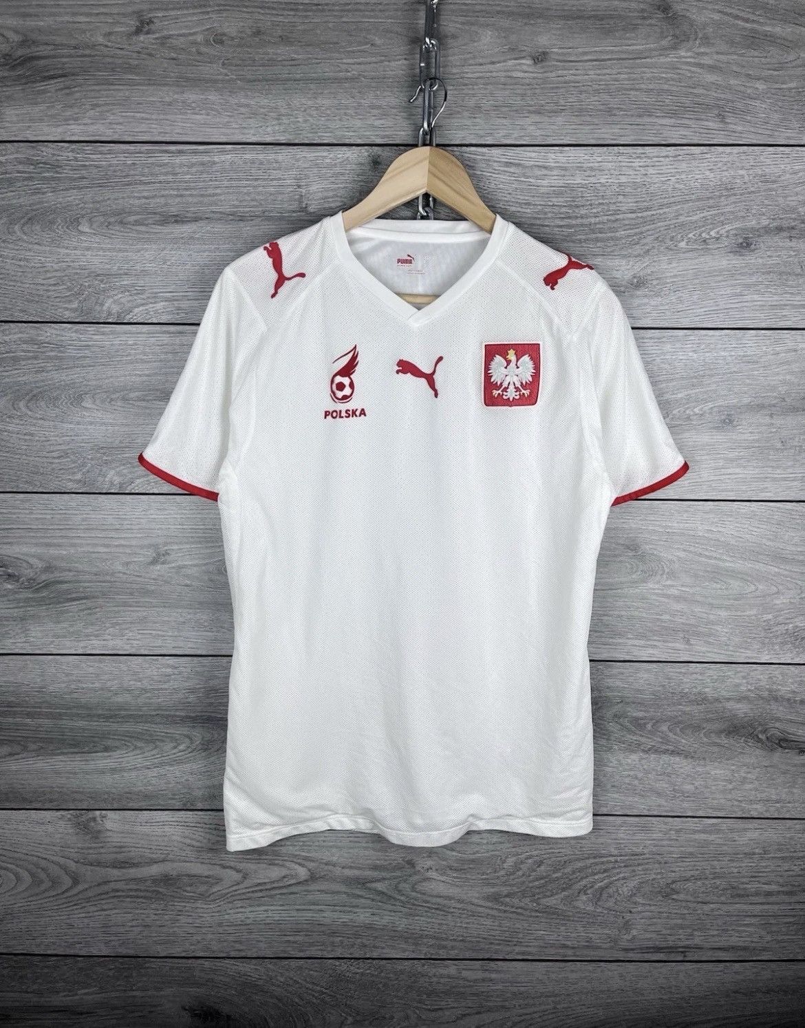 Puma Puma soccer Jersey Poland 🇵🇱 Size S Size US S / EU 44-46 / 1 - 1 Thumbnail
