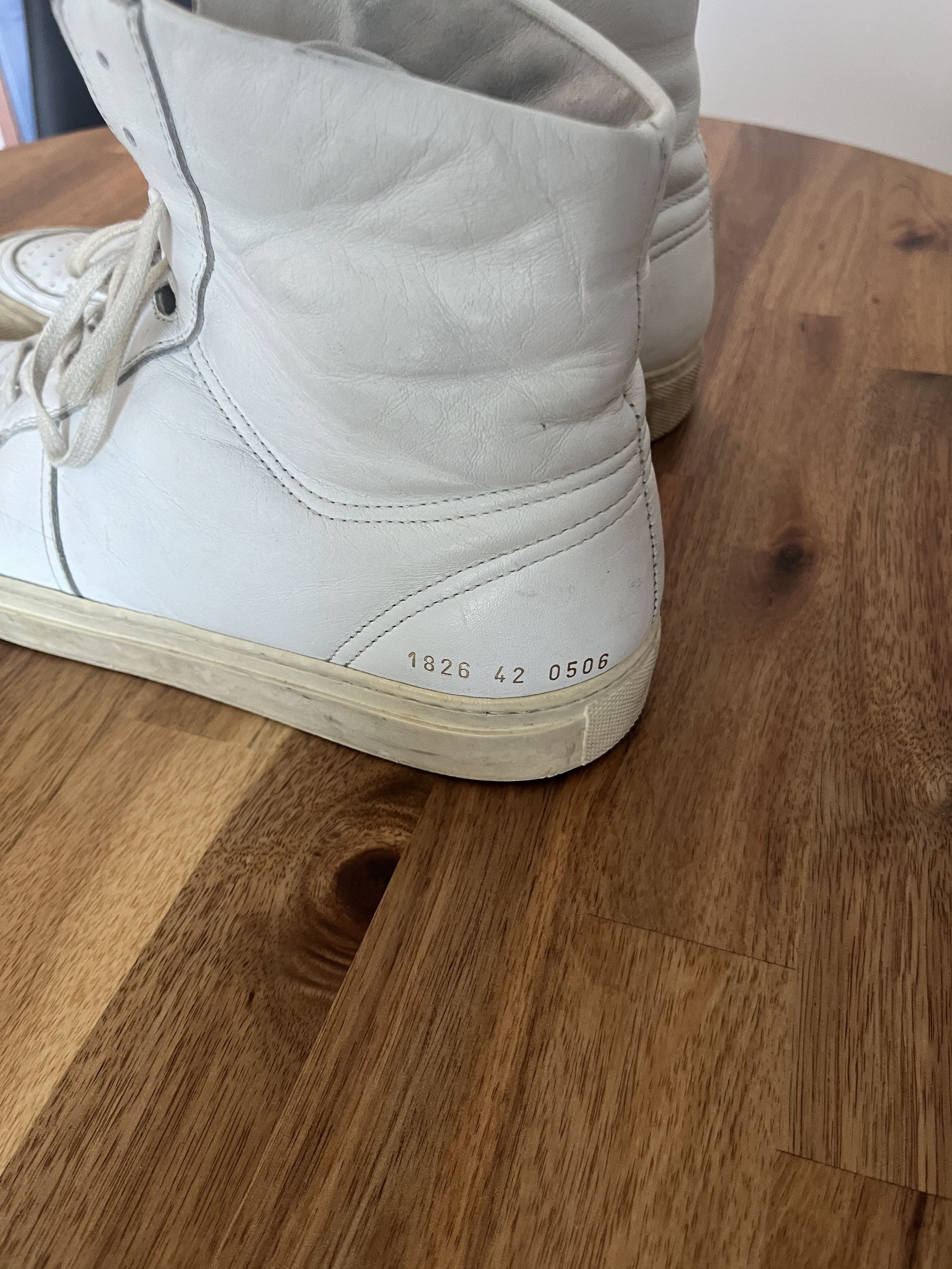 Common Projects Common Projects Bball High Size US 9 / EU 42 - 5 Thumbnail