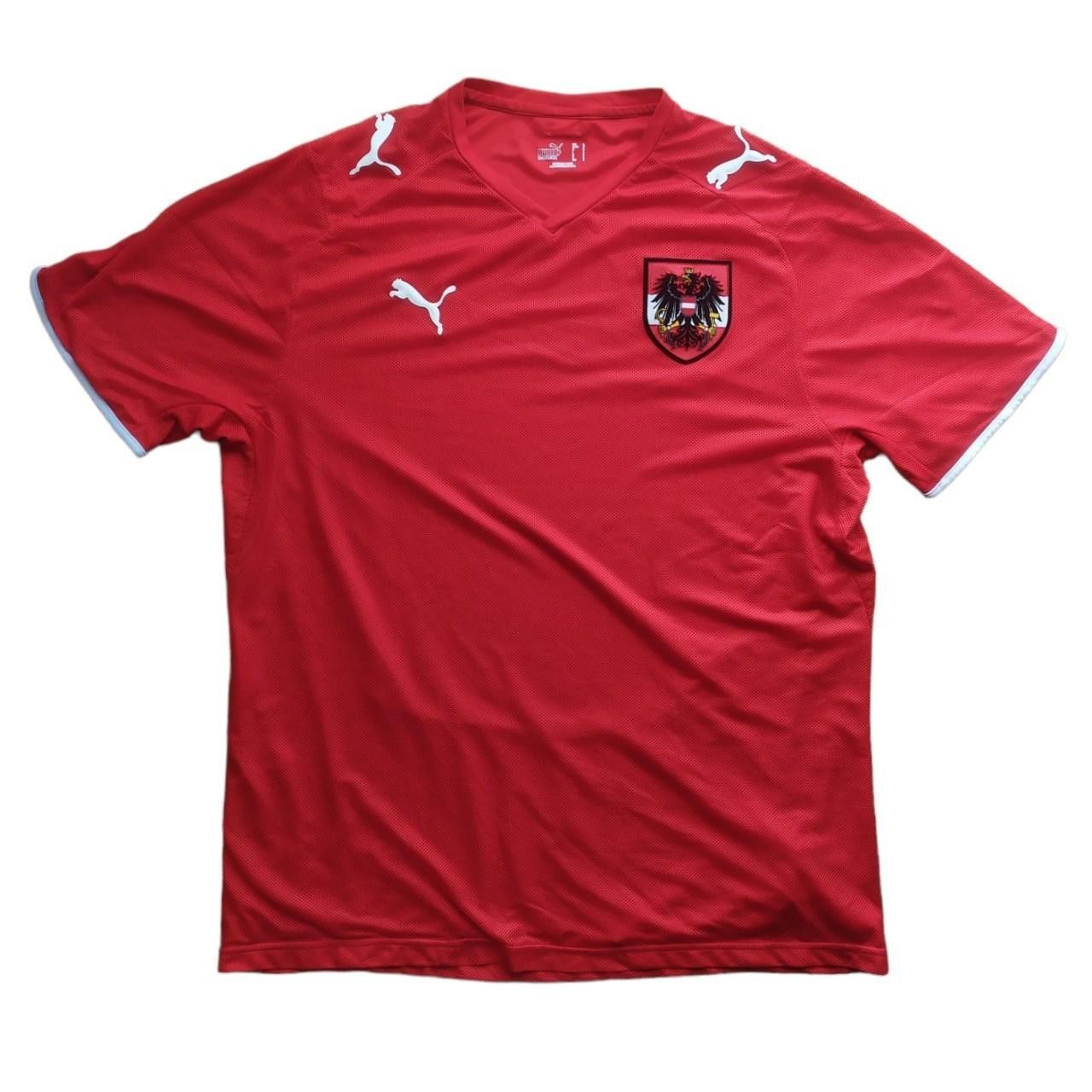 Puma Austria National Team Football Shirt Puma Home Kit 2008/09 L Size US L / EU 52-54 / 3 - 1 Thumbnail