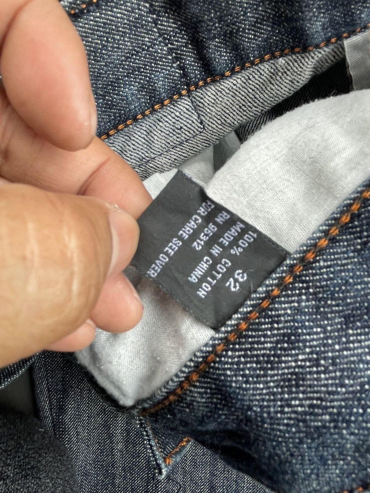 Japanese Brand Parish Custom Denim Size US 33 - 14 Thumbnail