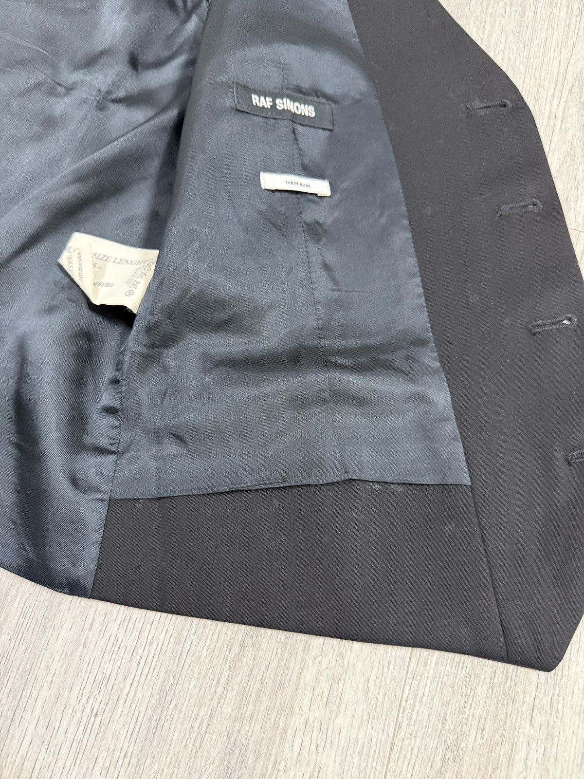 Raf Simons Raf Simons Tailor Made Vest 46 Made in Italy AW 09 Size 46R - 7 Thumbnail