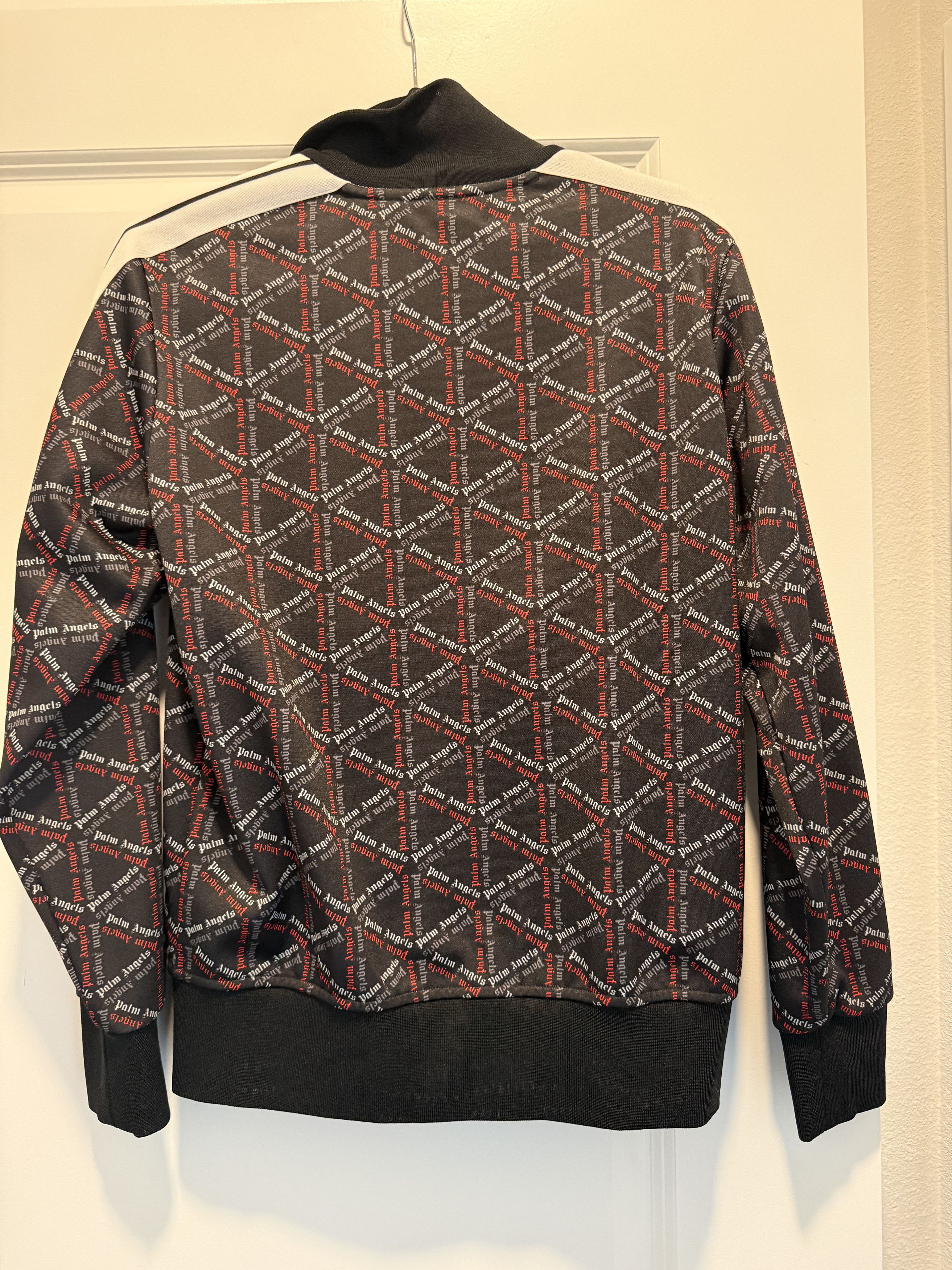 Palm Angels Palm Angels Track Jacket (Black, Red, White) Size US M / EU 48-50 / 2 - 3 Thumbnail