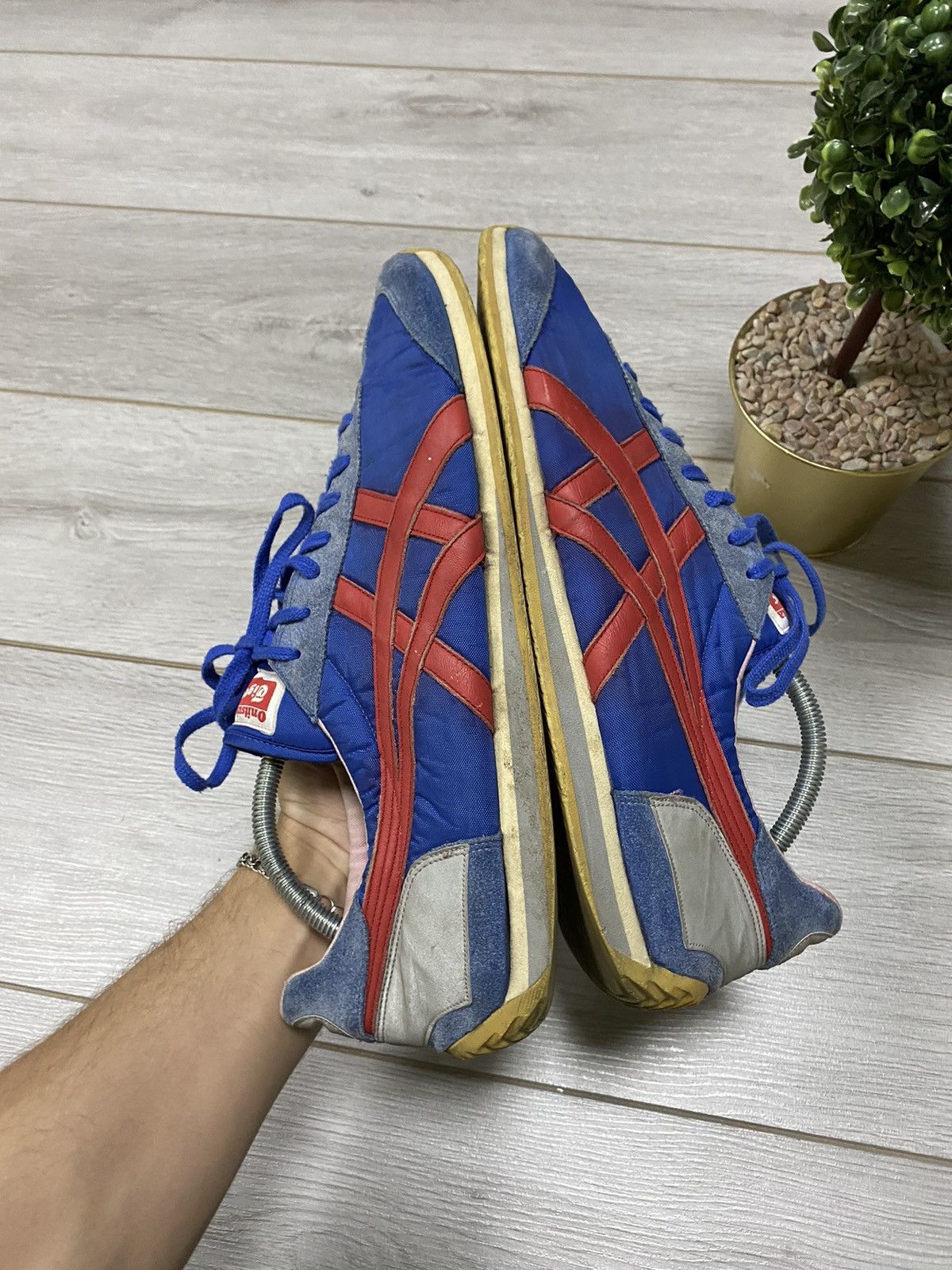 Asics ASICS Onitsuka Tiger vintage sneakers Size US 12.5 / EU 45-46 - 7 Thumbnail