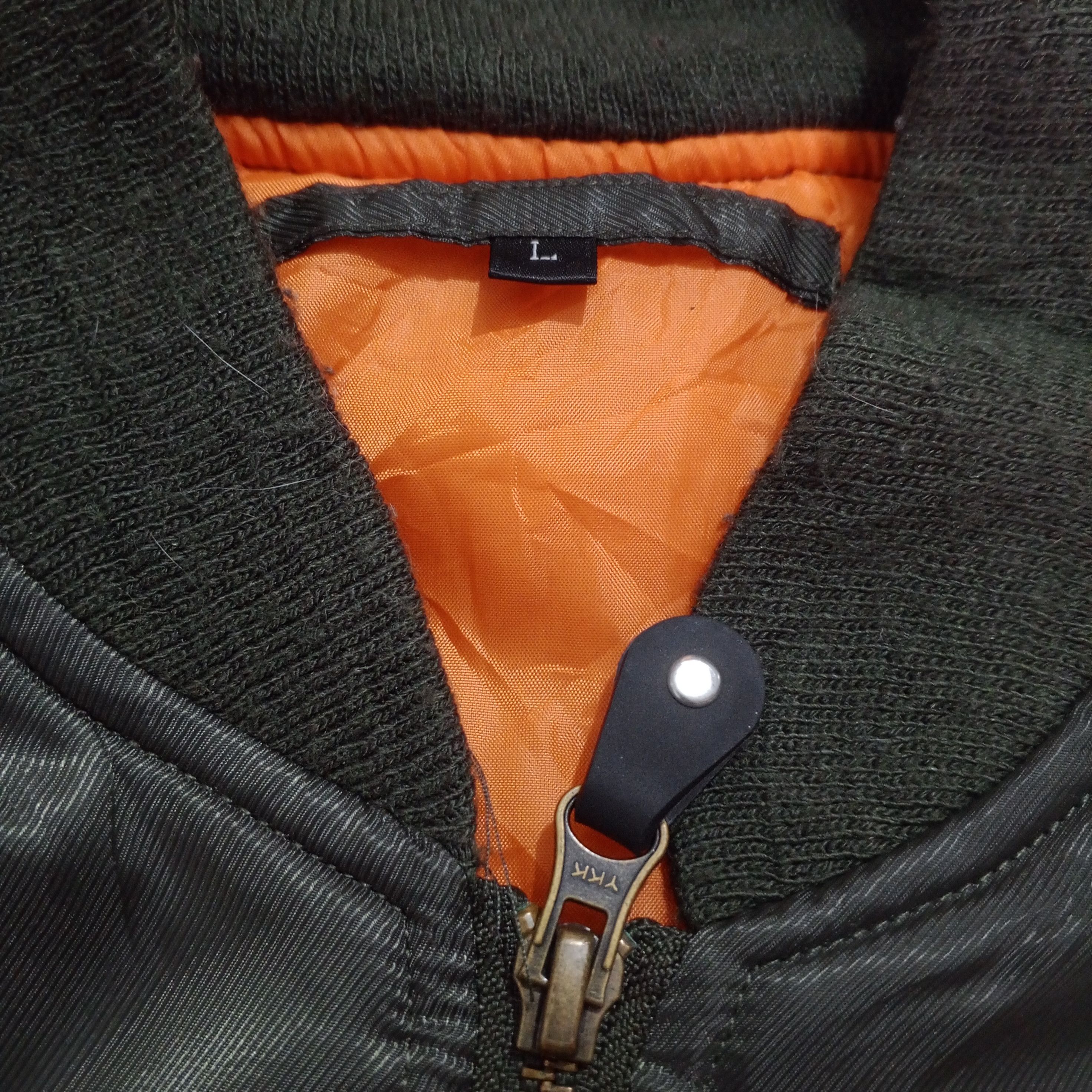 Uniqlo Vintage Uniqlo Japan MA-1 Bomber Size US L / EU 52-54 / 3 - 4 Thumbnail