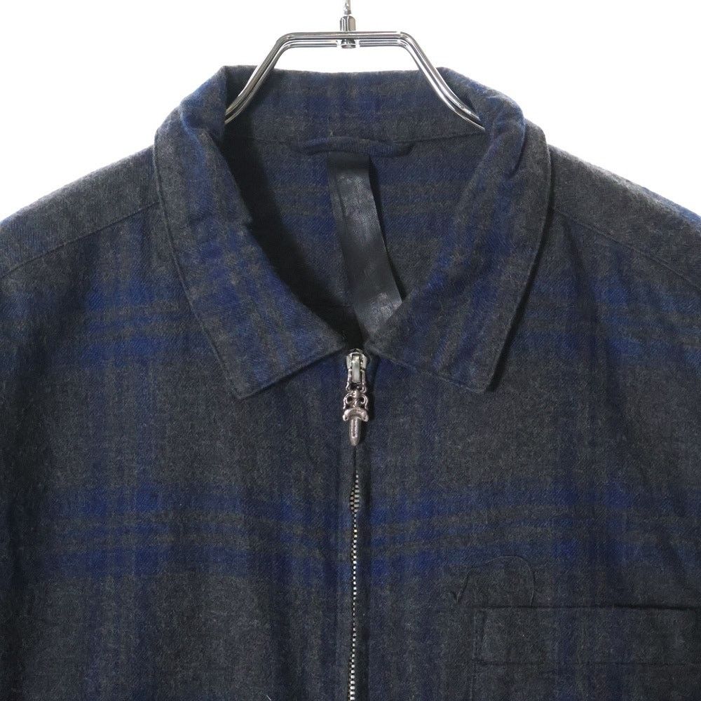 Chrome Hearts Chrome Hearts Heywood SS Checkered Shirt Gray/Navy Size US M / EU 48-50 / 2 - 3 Thumbnail