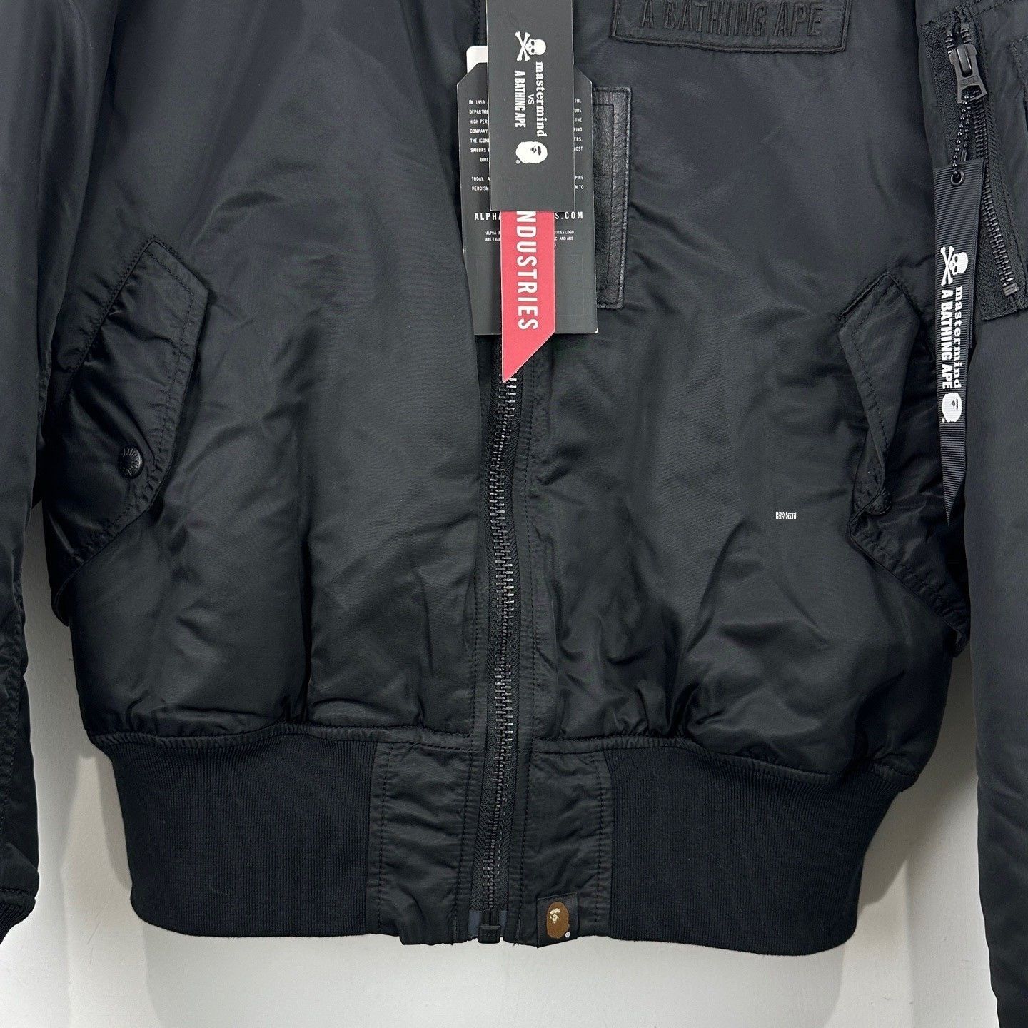 Alpha Industries Bape x Alpha x MMJ MA-1 Flight Jacket Size US M / EU 48-50 / 2 - 4 Thumbnail