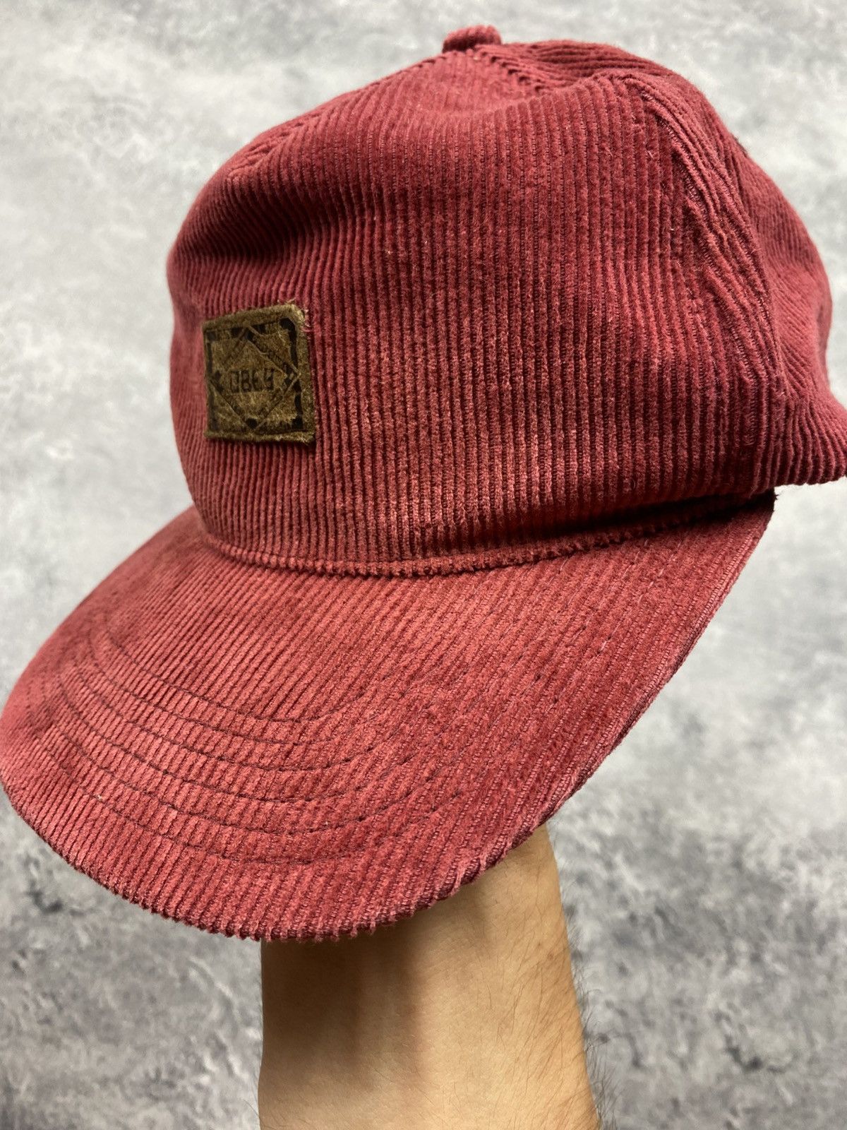 Obey Vintage Obey Corduroy Baseball Cap Rare Box Logo Hat Y2K Size ONE SIZE - 7 Thumbnail