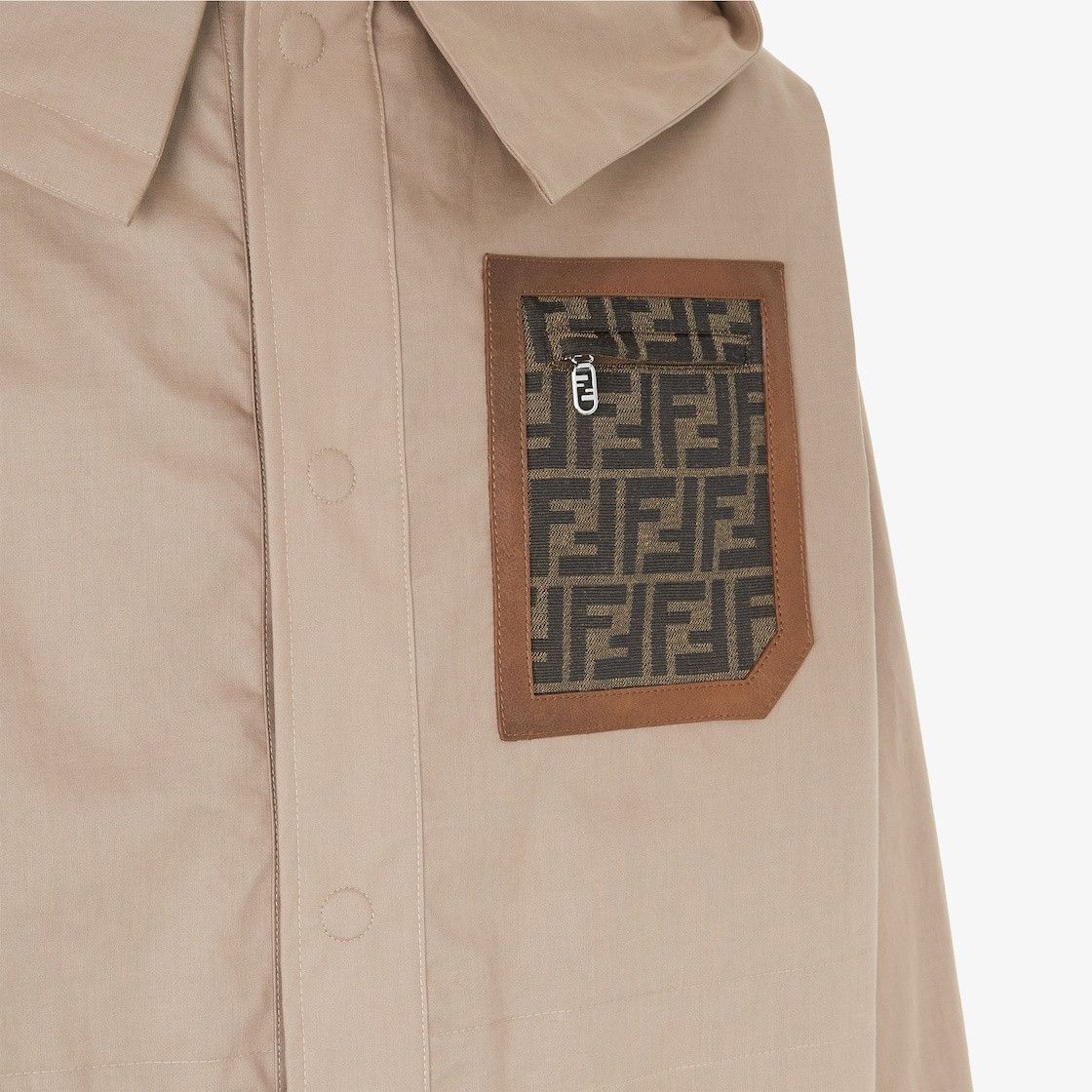Fendi o1s1wg111225 Blouson in Light Brown Size US L / EU 52-54 / 3 - 3 Thumbnail