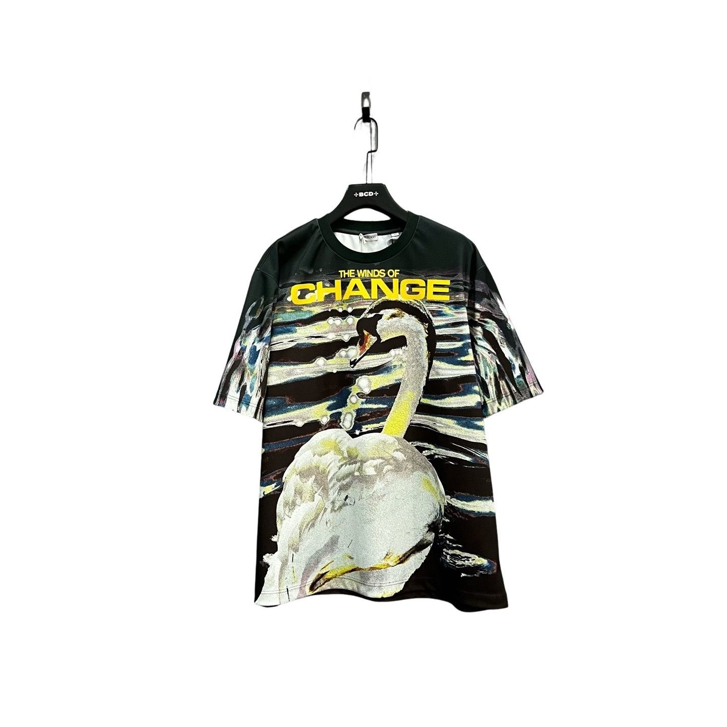 Burberry Burberry The Winds of Change Swan T-Shirt Size XXS Size US XXS / EU 40 - 1 Thumbnail