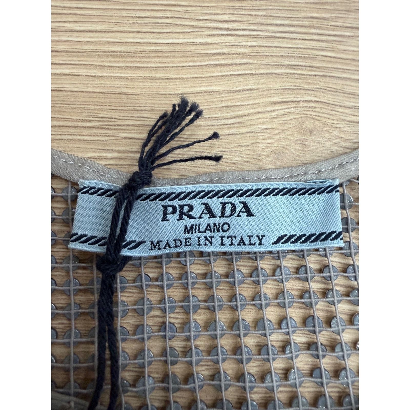 Prada Prada Rhinestone Crystal Strass Logo Vest Top Shirt 36 Size XS / US 0-2 / IT 36-38 - 10 Thumbnail