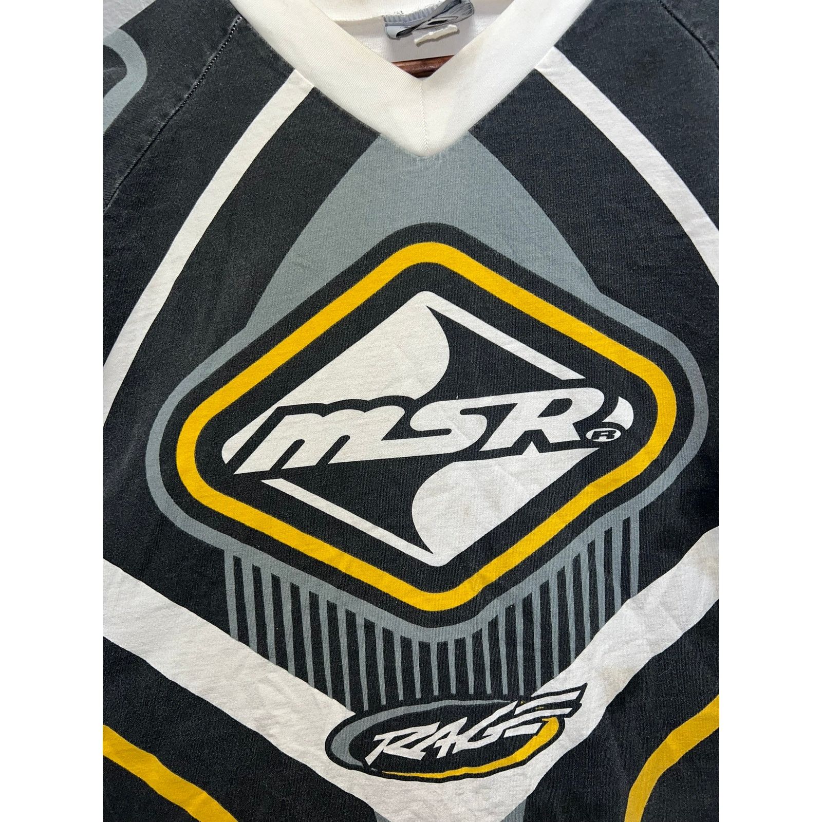 Vintage Vintage MSR Rage Racing Jersey Long Sleeve Race 90s VTG 2XL Size US XXL / EU 58 / 5 - 2 Thumbnail