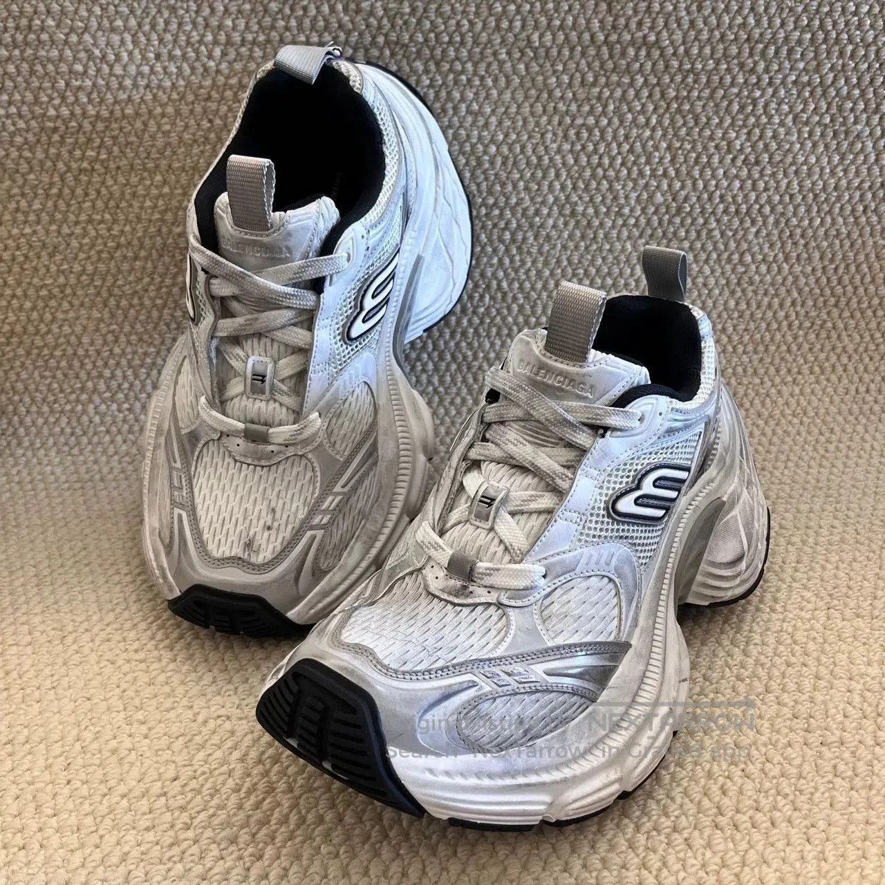 Balenciaga balenciaga 10xl gray low. Size US 10 / EU 43 - 7 Thumbnail