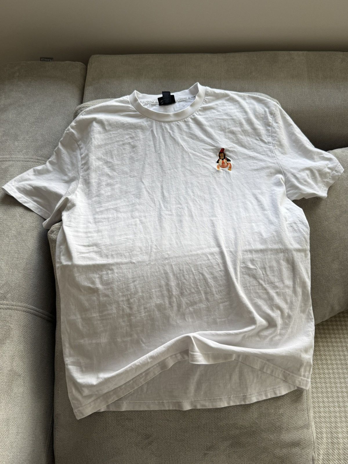 Percival Percival Monkey White T-Shirt Size US XL / EU 56 / 4 - 2 Thumbnail