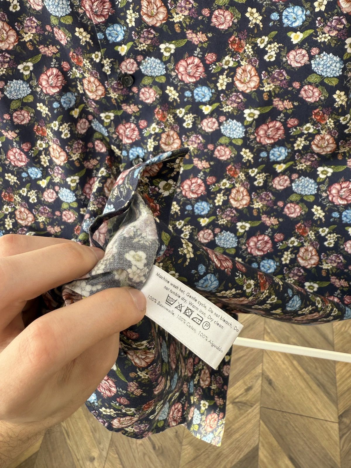 Eton Vintage ETON Floral All Over Print Button up shirt Size US M / EU 48-50 / 2 - 10 Thumbnail