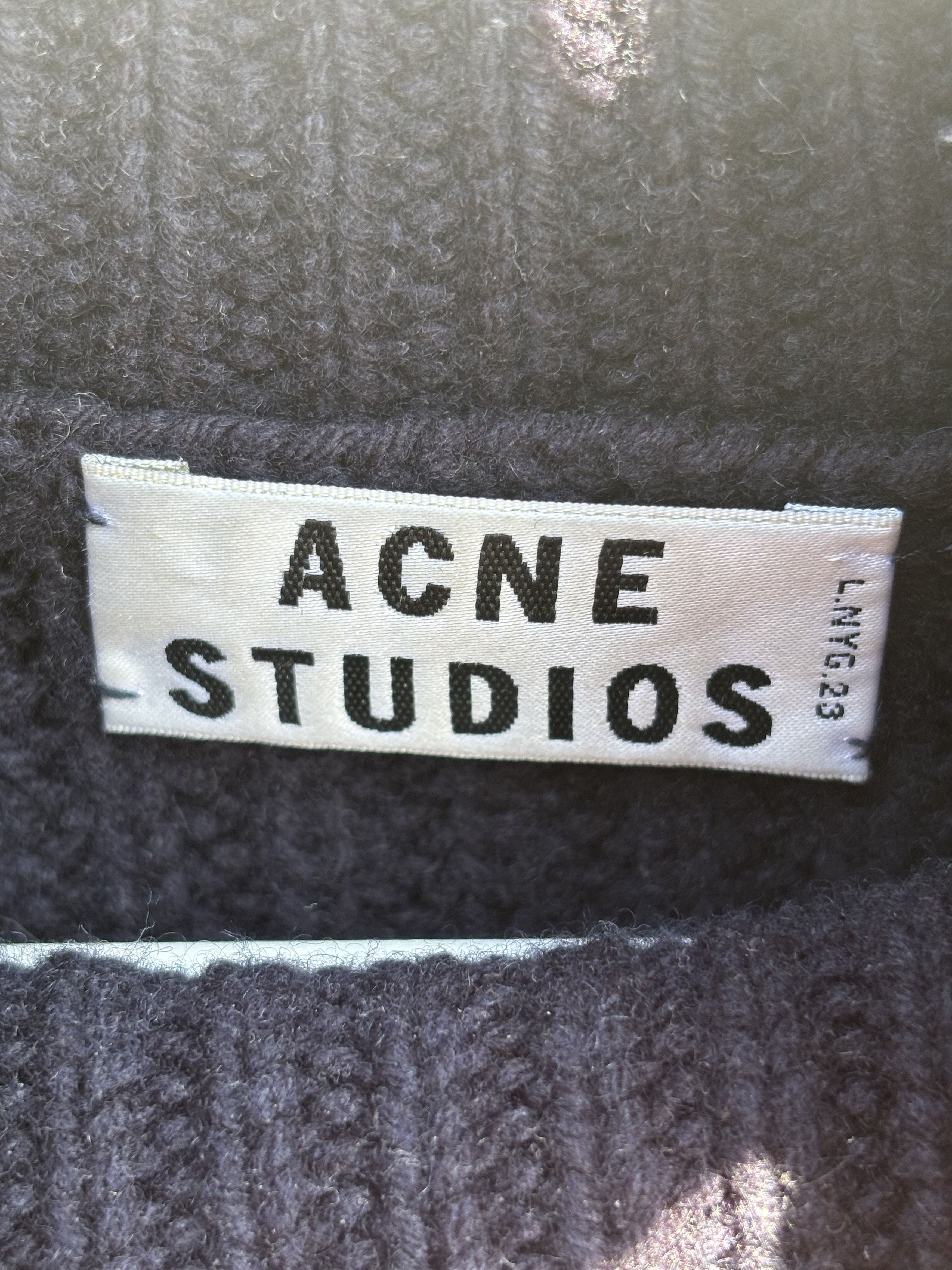 Acne Studios Chunky Wool Miles P Turtleneck Size US L / EU 52-54 / 3 - 4 Thumbnail