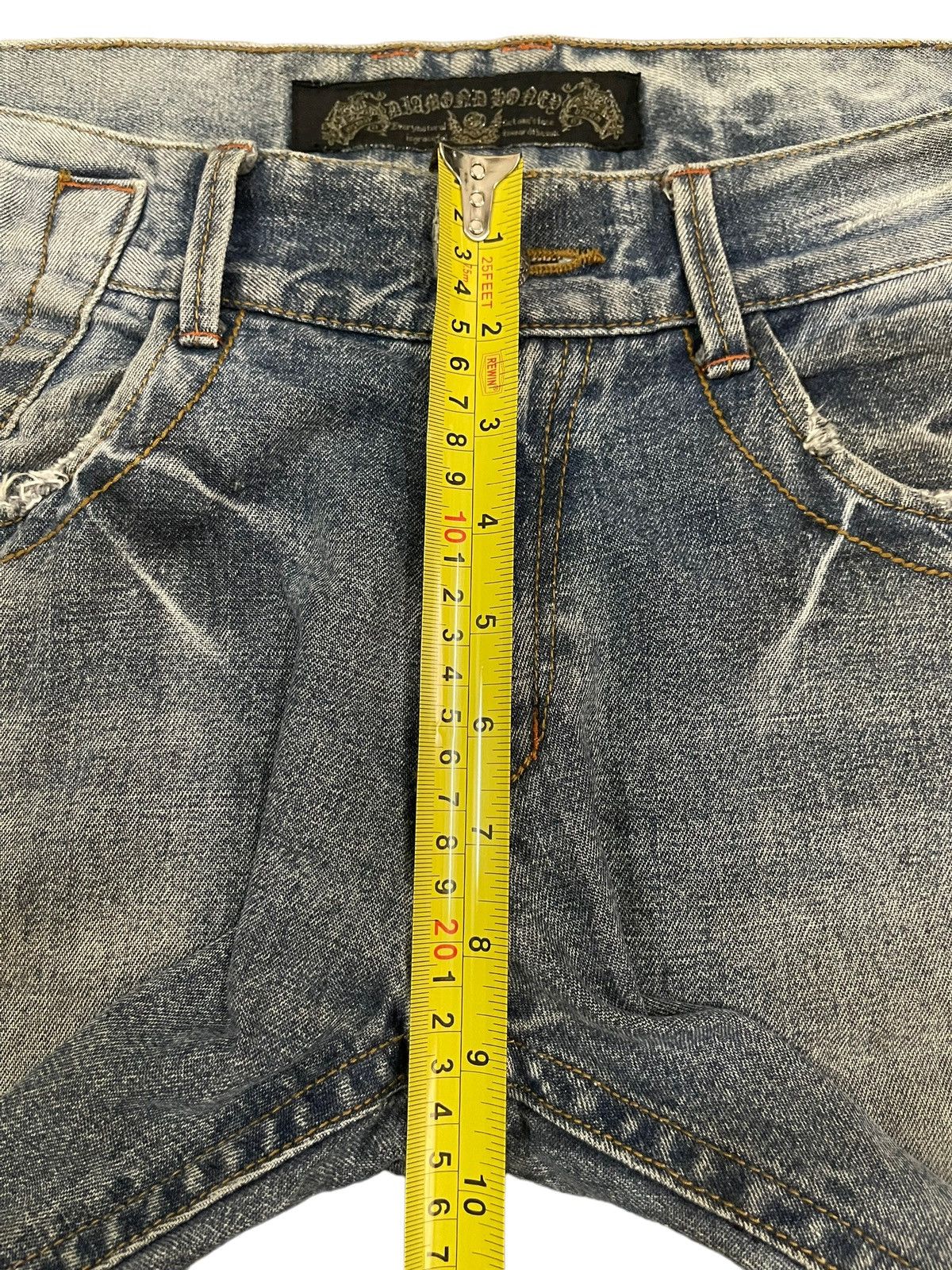 KMRii Vintage Japanese Brand Blue Wash Style Baggy Jeans Size US 32 / EU 48 - 14 Thumbnail