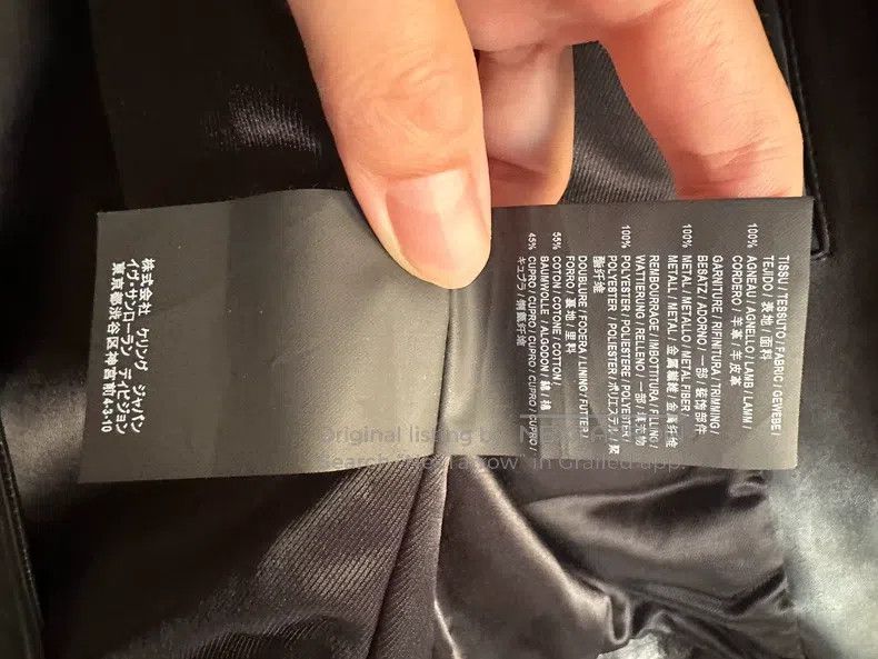 Saint Laurent Paris Saint Laurent Paris Leather jacket Size US M / EU 48-50 / 2 - 5 Thumbnail
