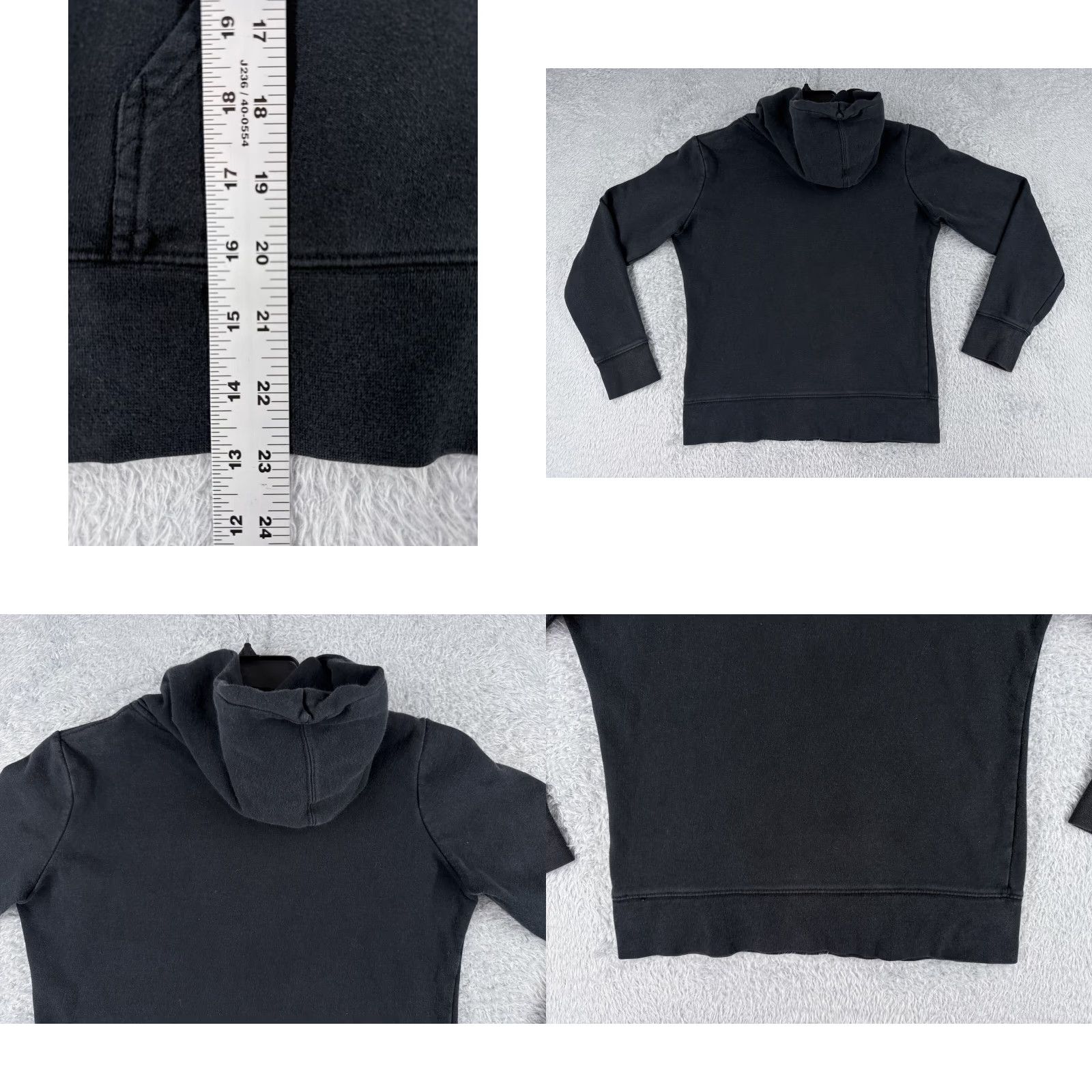 The North Face The North Face Hoodie Womens Small Black Pink Pullover Cotton Blend Logo Pocket Crew Neck Performance/Activewear - White? Size S / US 4 / IT 40 - 9 Thumbnail