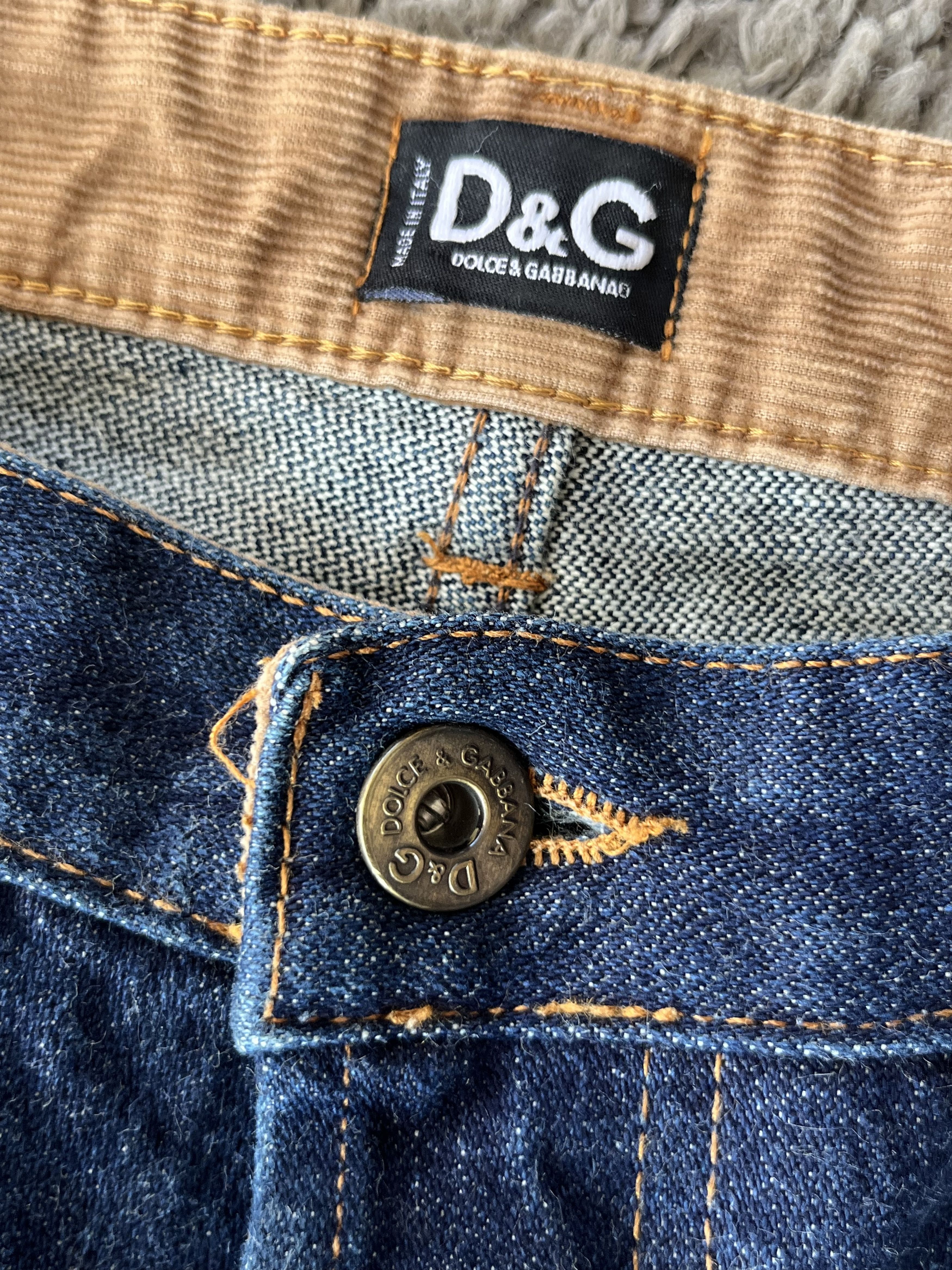 Dolce & Gabbana DOLCE & GABBANA Vintage Jeans Straight Fit Big Logo Size US 32 / EU 48 - 10 Thumbnail