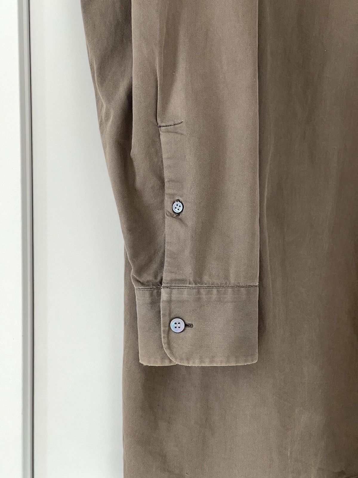 Acne Studios Acne Studios Oversized Santos Twill Shirt – Size 48 Size US M / EU 48-50 / 2 - 3 Thumbnail
