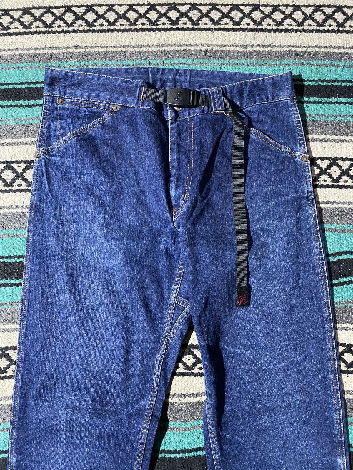 Gramicci Gramicci Indigo Dyed Denim Pants Size US 30 / EU 46 - 2 Thumbnail