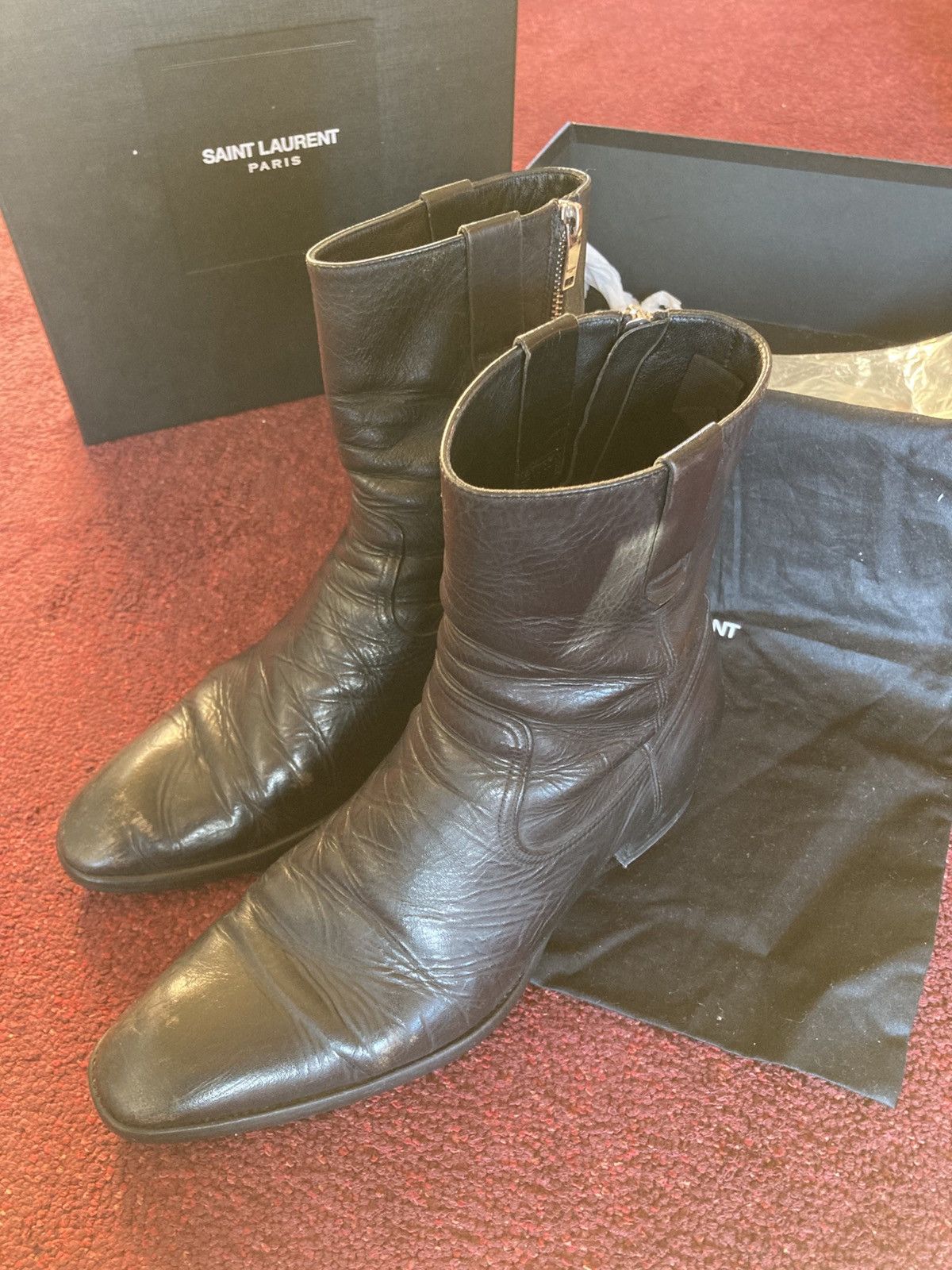 Saint Laurent Paris Saint laurent fw 16 boots Size US 11 / EU 44 - 1 Thumbnail