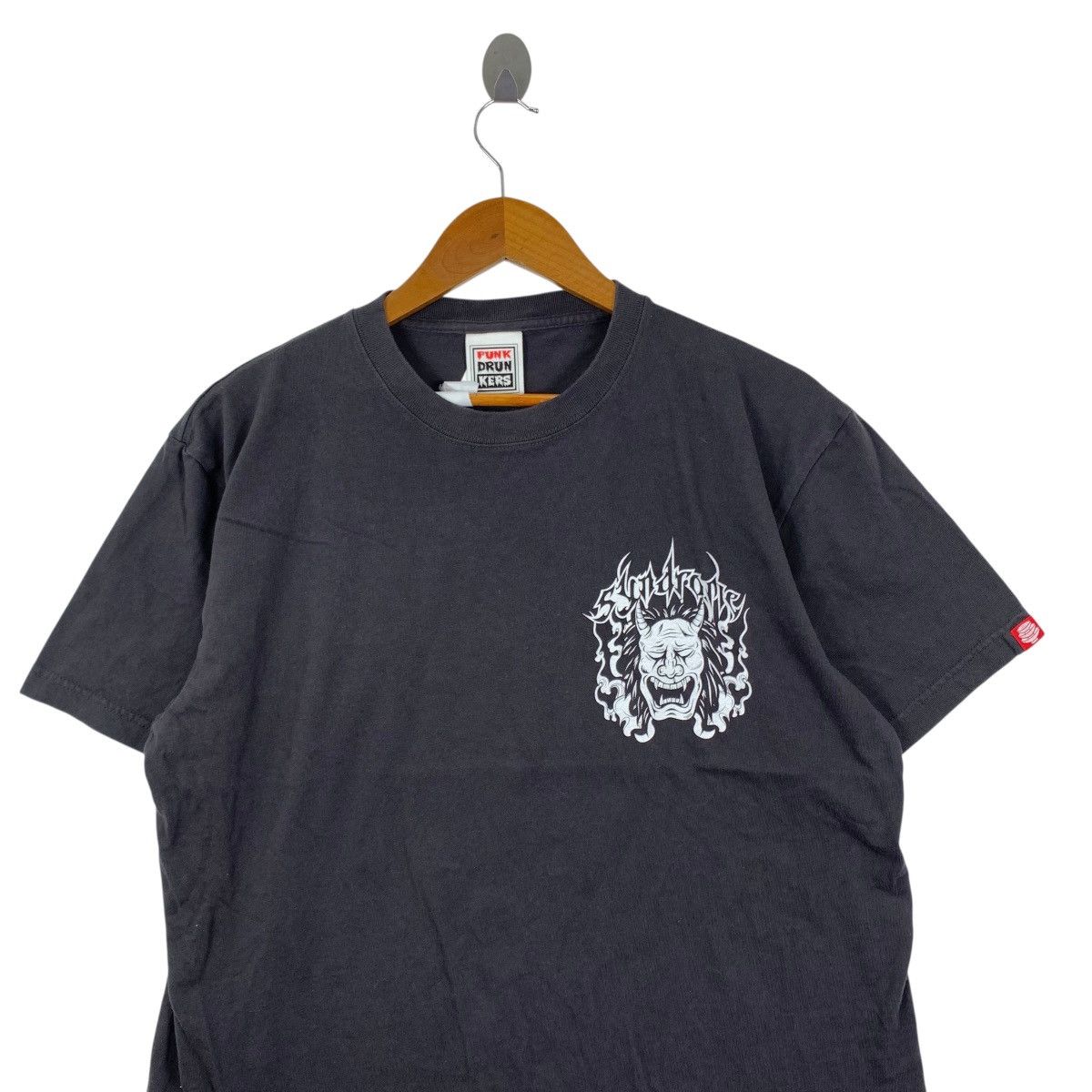 Japanese Brand Vintage SYNDROME PUNK DRUNKERS Japanese Brand Tshirt Size US L / EU 52-54 / 3 - 4 Thumbnail