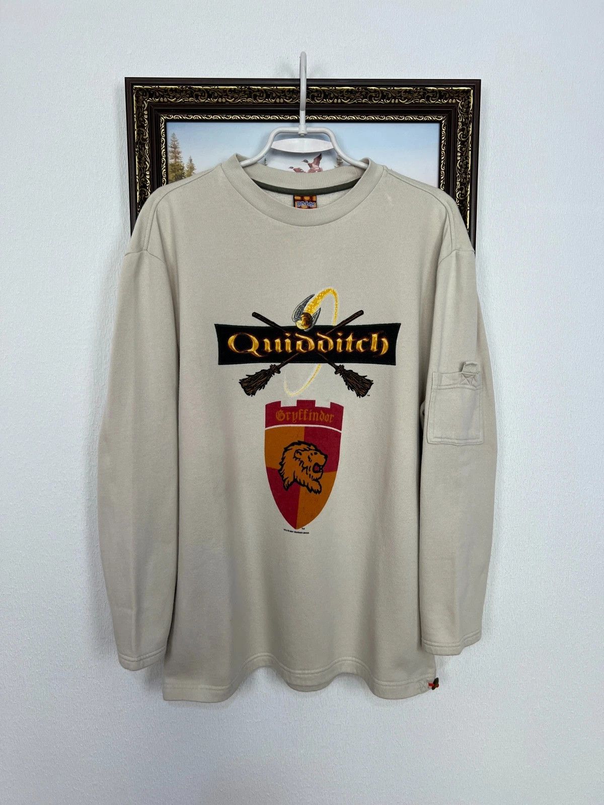 Vintage Vintage 2000's Harry Potter Quidditch Sweatshirt Crewneck Size US L / EU 52-54 / 3 - 1 Thumbnail