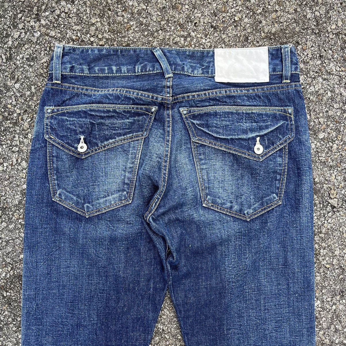 Hysteric Glamour Flare Jeans Loomstate Boot Cut Faded Denim Pants Size US 32 / EU 48 - 11 Thumbnail