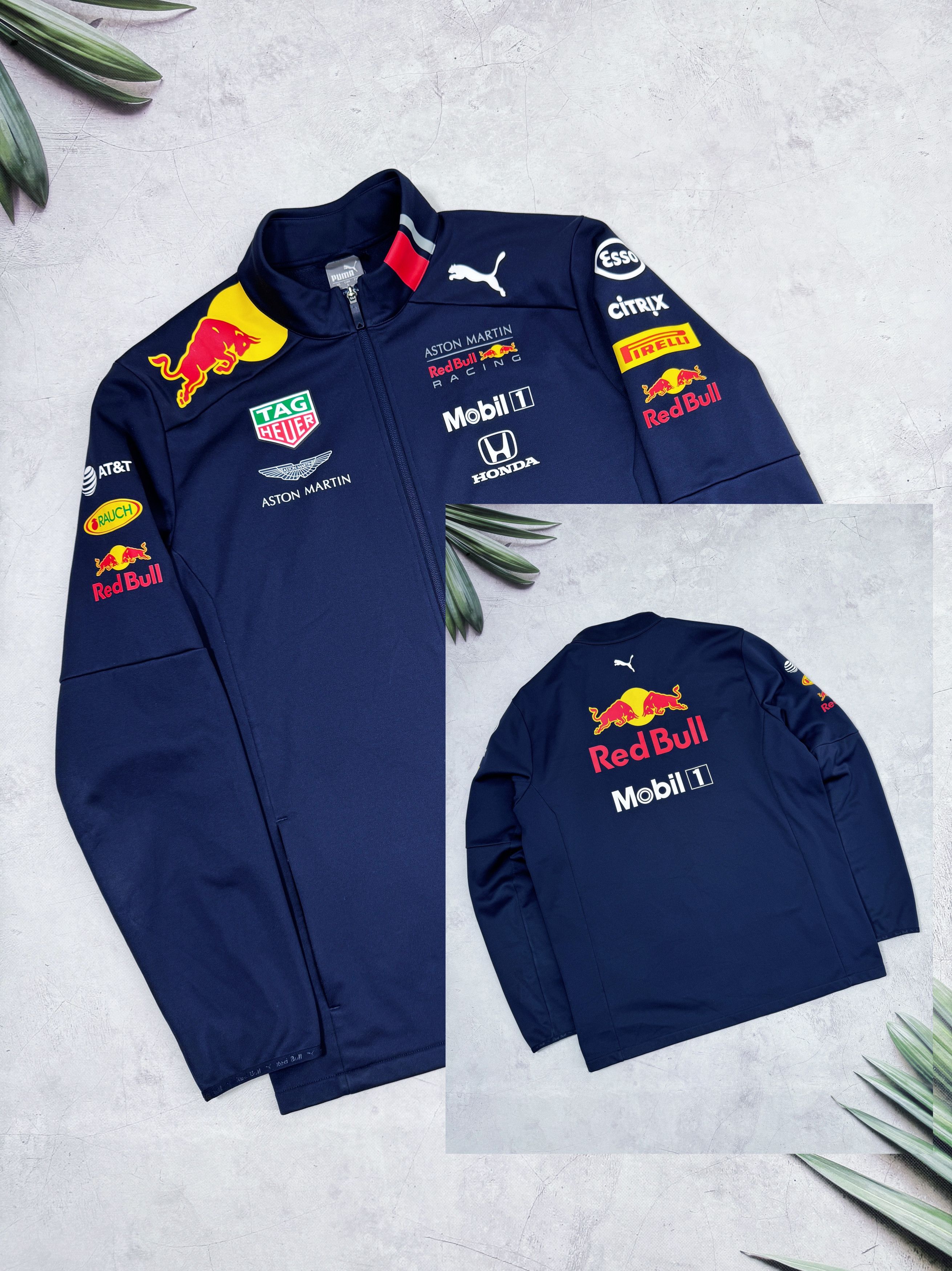 Puma × Red Bull Puma Red Bull Softshell Jacket F1 Aston Martin Mobil1 Honda Size US L / EU 52-54 / 3 - 1 Thumbnail