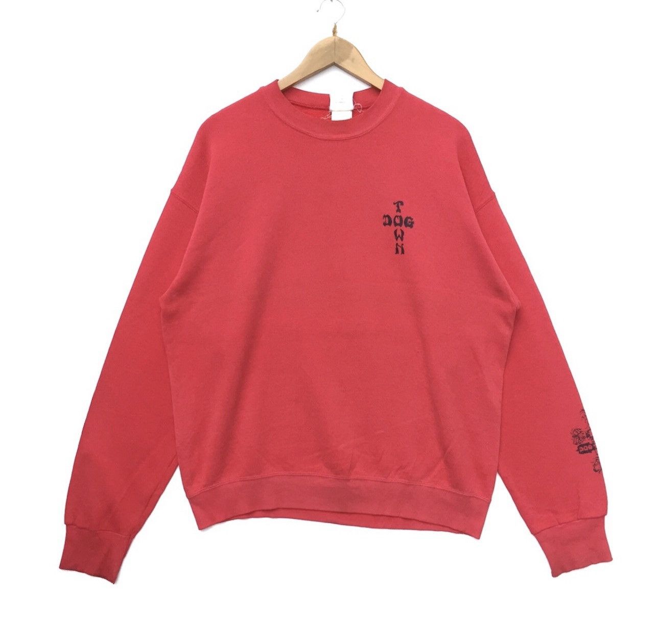 Dogtown Vintage 90s Dogtown Big Logo Sweatshirt | Spell Out | L | Size US L / EU 52-54 / 3 - 7 Thumbnail