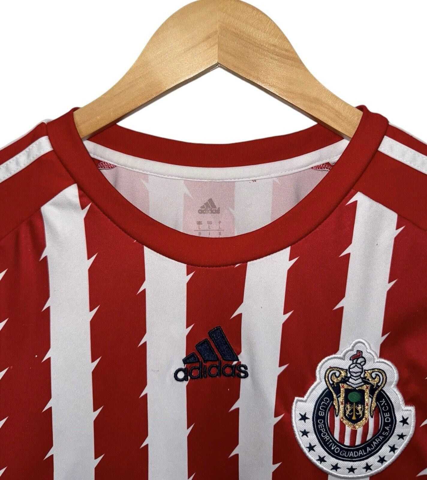 Adidas Adidas Club Chivas Guadalajara Authentic 2015-2016 Jersey L Size ONE SIZE - 3 Thumbnail