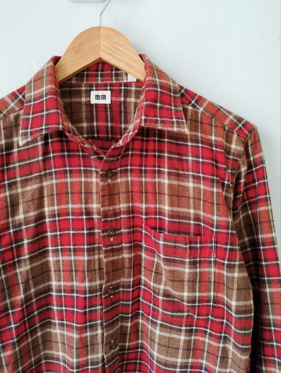 Uniqlo UNIQLO Japan Plaid Multicolour Flannel Size US M / EU 48-50 / 2 - 4 Thumbnail