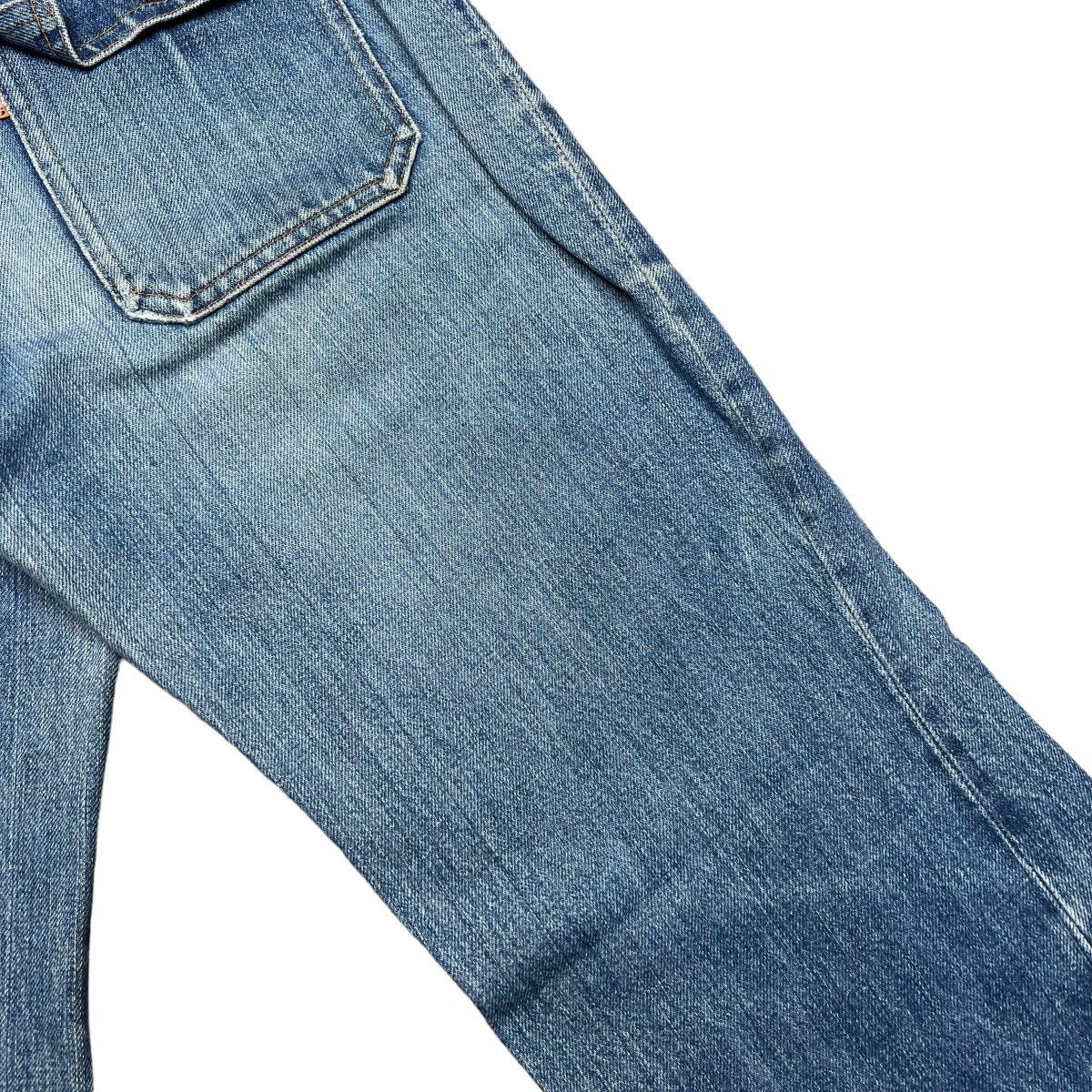 Levi's × Vintage Vtg 70s Levi’s Button Fly Bellbottom Flare Big E Bush Pants Size 29" - 13 Thumbnail