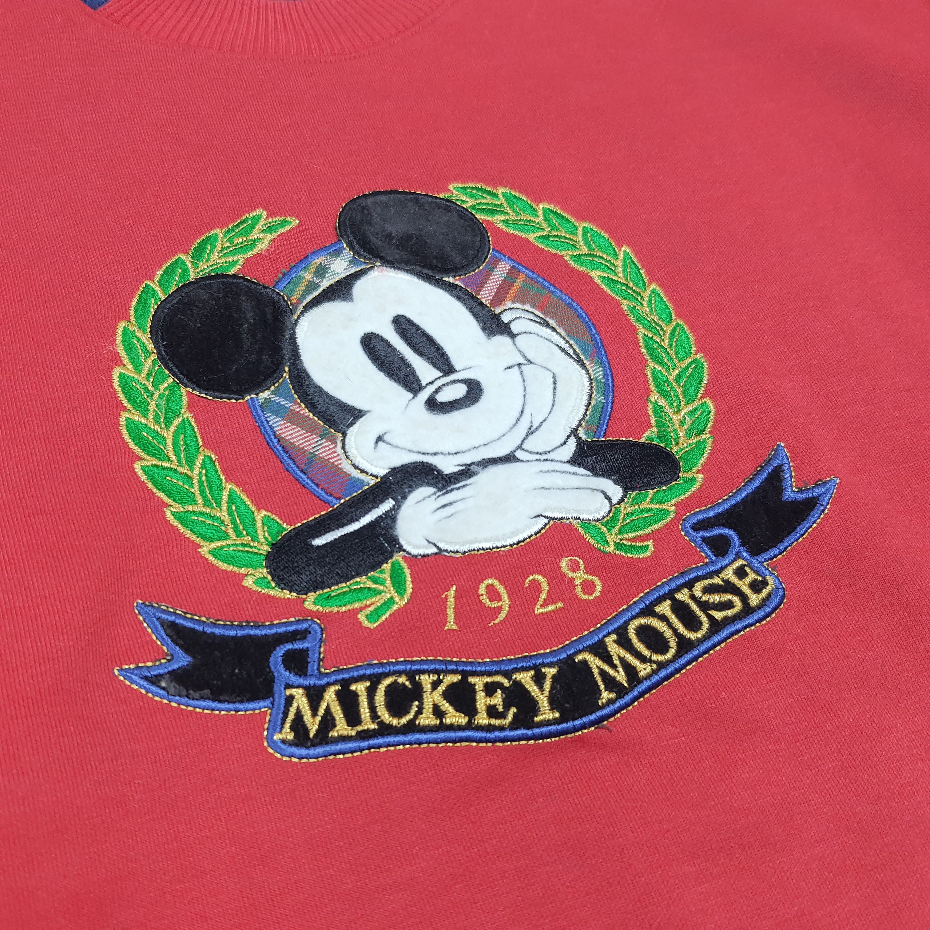 Mickey Unlimited Vintage Mickey Mouse Pullover Disney 90s C279N6 Size US M / EU 48-50 / 2 - 2 Thumbnail