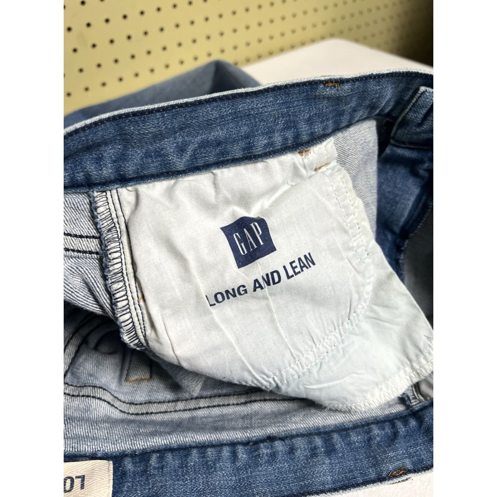 Gap VINTAGE Gap Jeans Womens 10 Tall Bootcut Low Rise Stretch Denim Blue 5-Pocket Design Inseam 34 Mens? Size 32" / US 10 / IT 46 - 3 Thumbnail