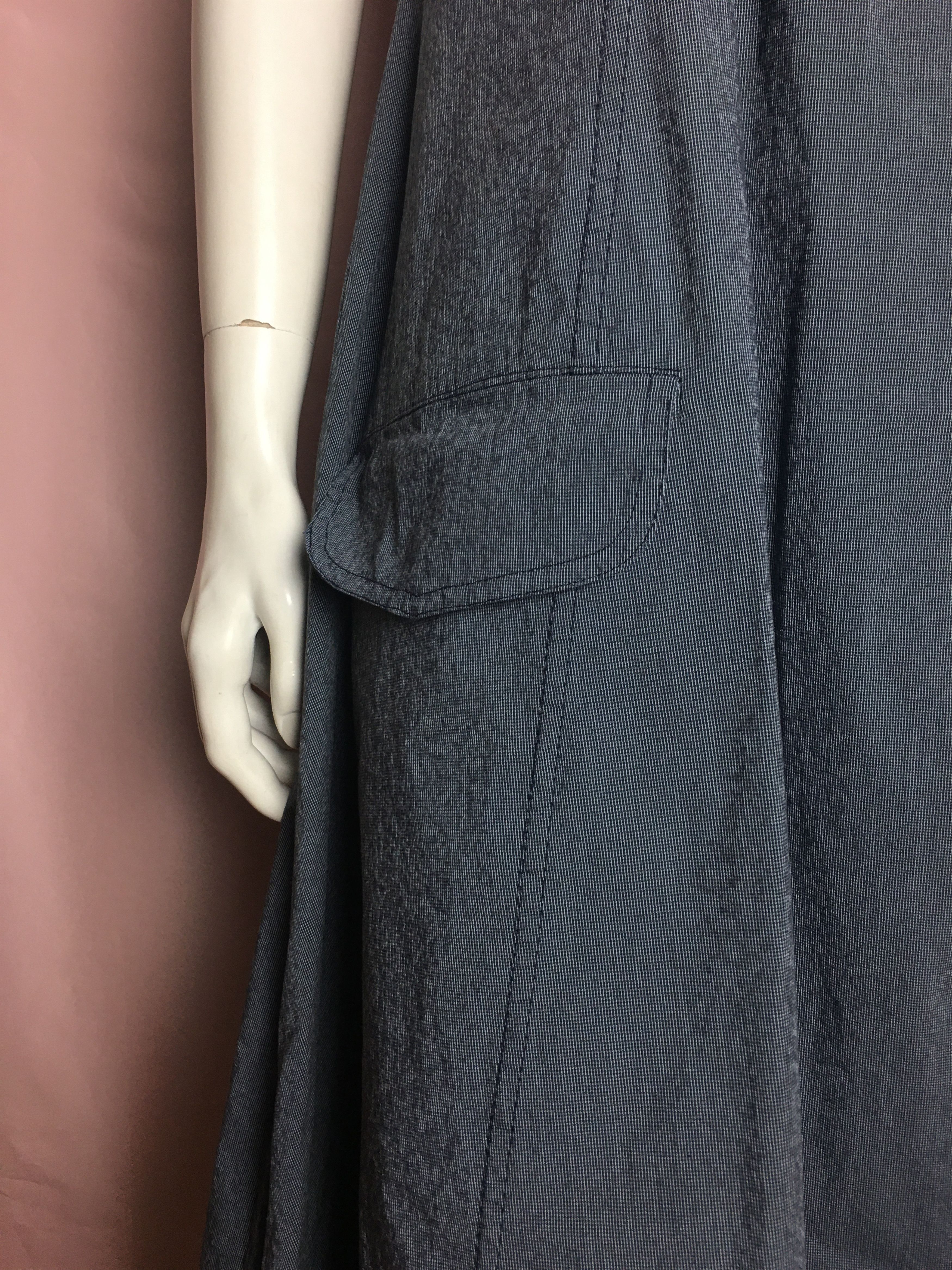 Rundholz Rundholdz Cotton Blend Long Sleeves Dress Size L / US 10 / IT 46 - 5 Thumbnail