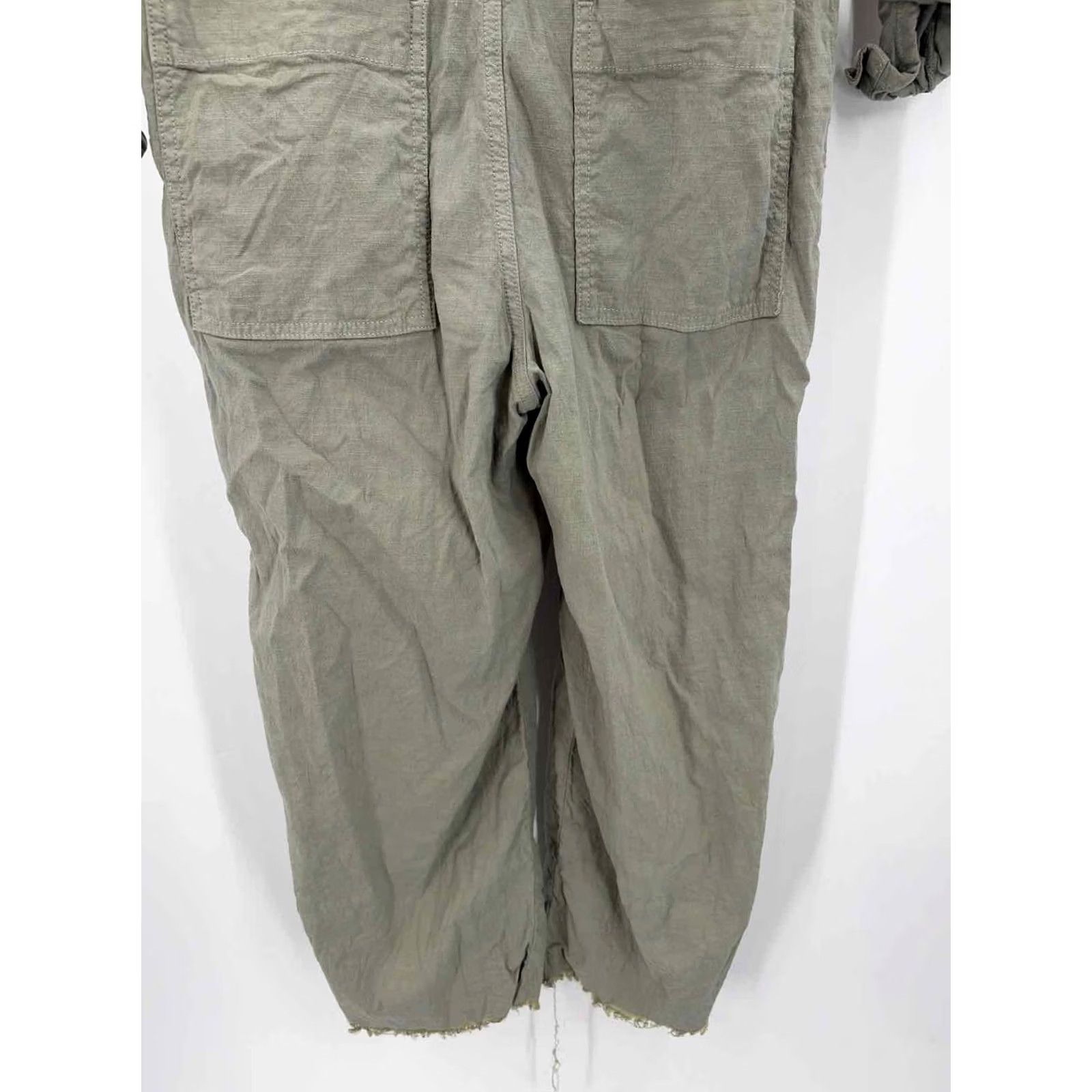Frank & Eileen Frank & Eileen Jumpsuit XS Green Long Sleeve Pre-Owned Size XS / US 0-2 / IT 36-38 - 4 Thumbnail