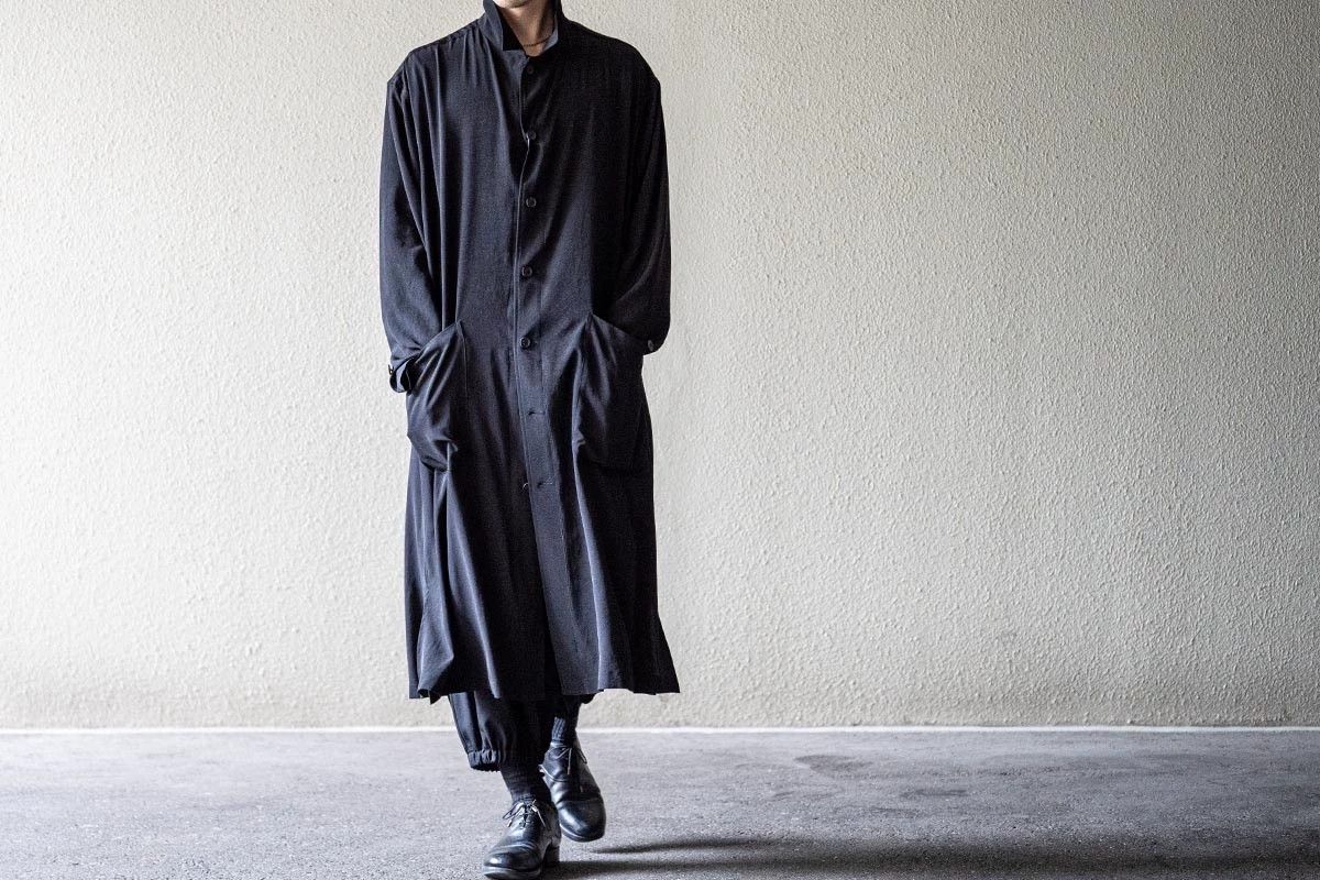 Yohji Yamamoto Yohji Yamamoto 20SS Handwritten Acetate Long Shirt Size 1 Size US S / EU 44-46 / 1 - 3 Thumbnail