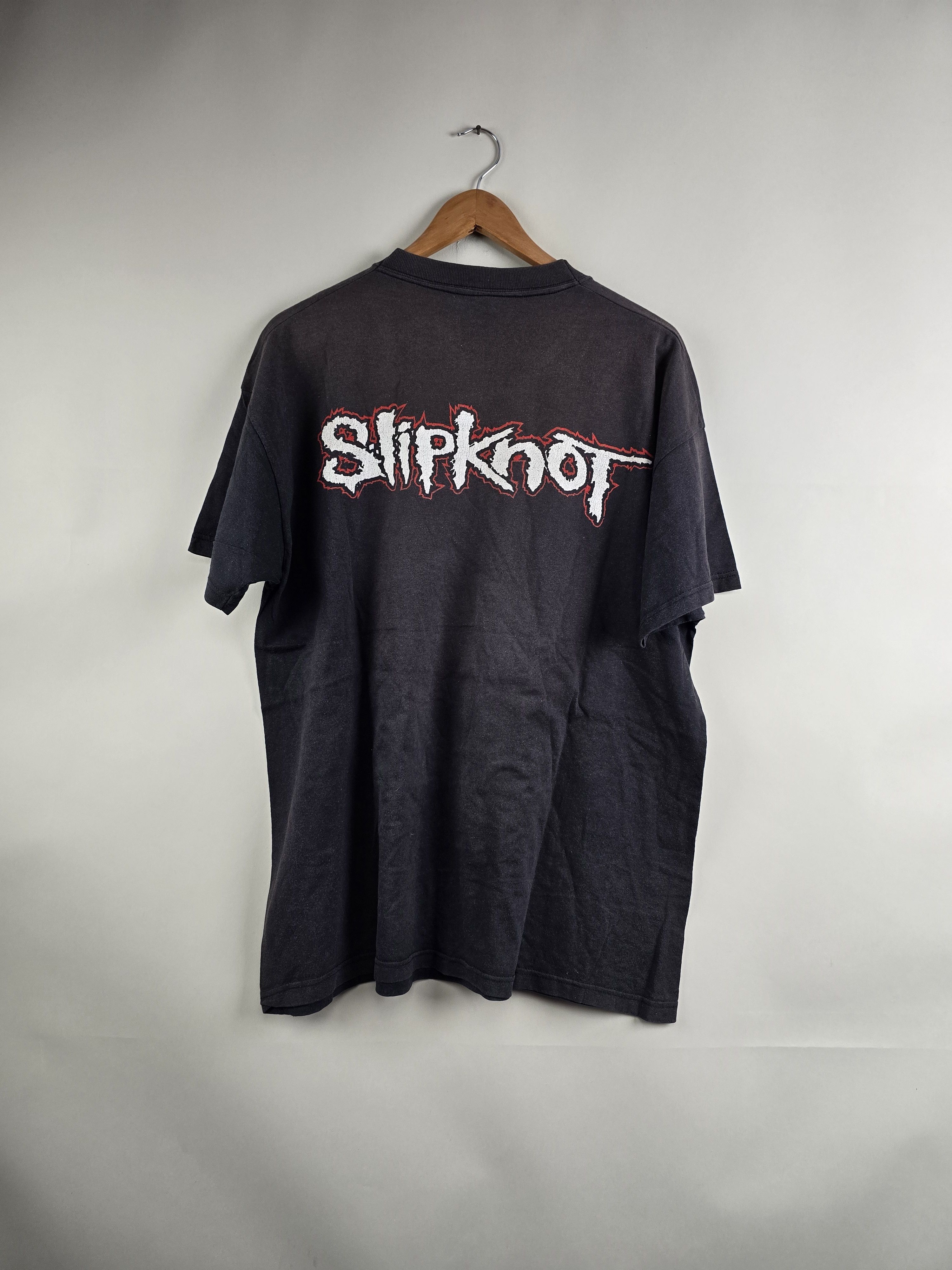 Band Tees × Slipknot × Vintage 1999 Slipknot Debut XL 23" 29.5" Size US XL / EU 56 / 4 - 4 Thumbnail